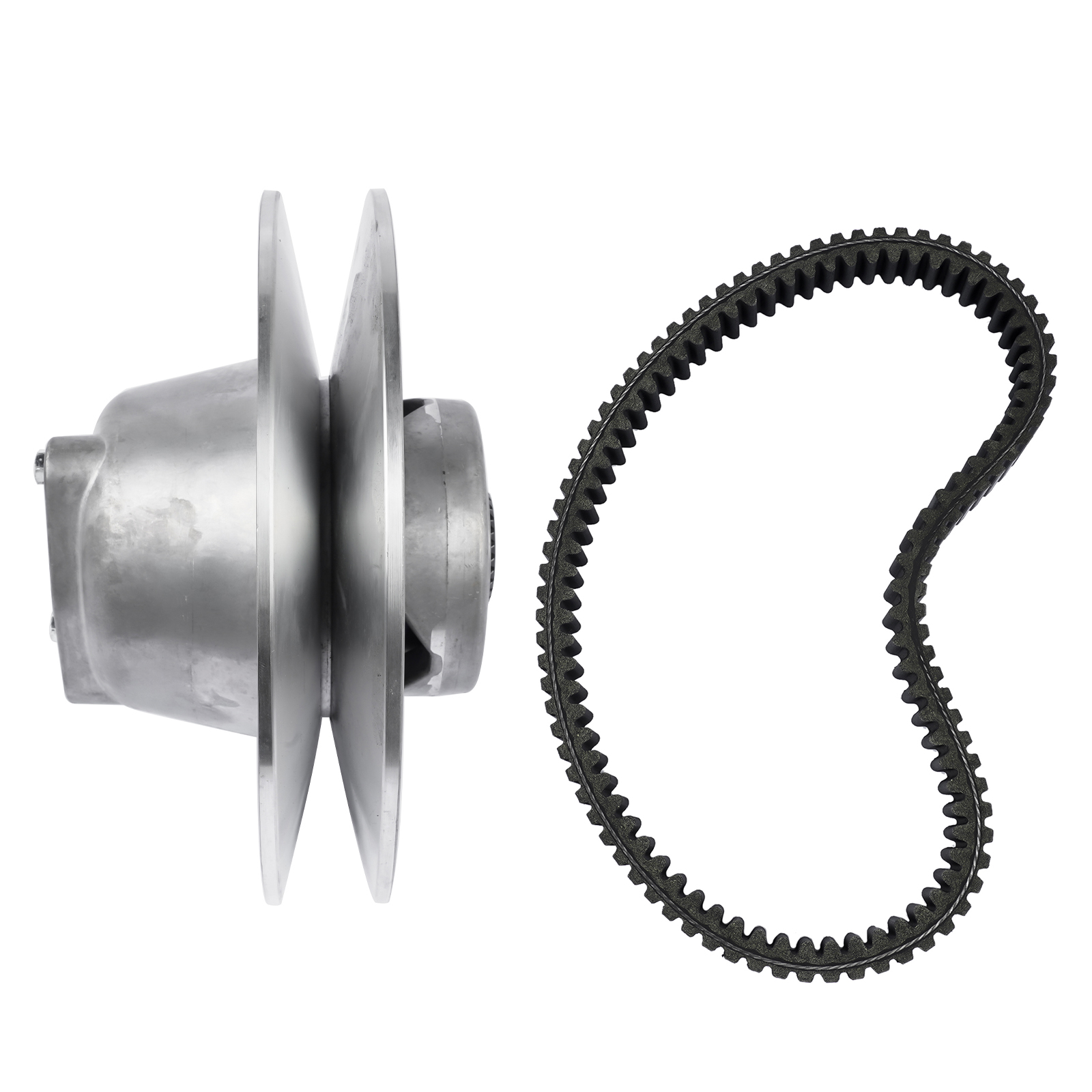 Secondary Driven Clutch with Belt for Kawasaki Mule 600 610 SX
