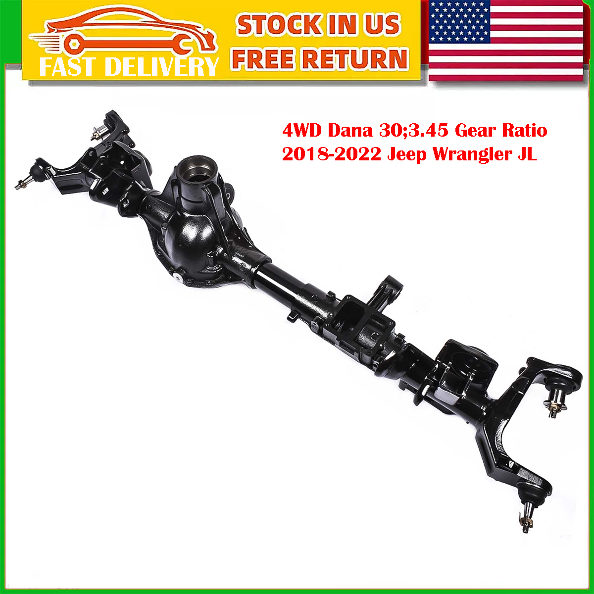 Front Axle Housing for Jeep Wrangler 18-22 Dana M186/3.45 Gear