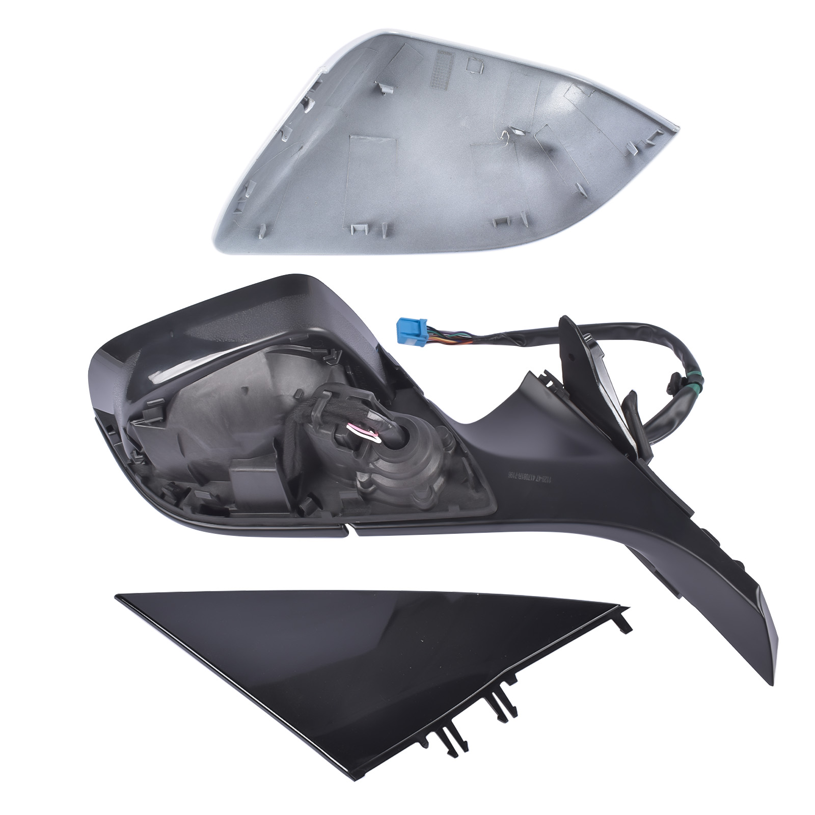 2017-2023 Tesla Model 3 Right Passenger Side Mirror Heated Power Fold | White