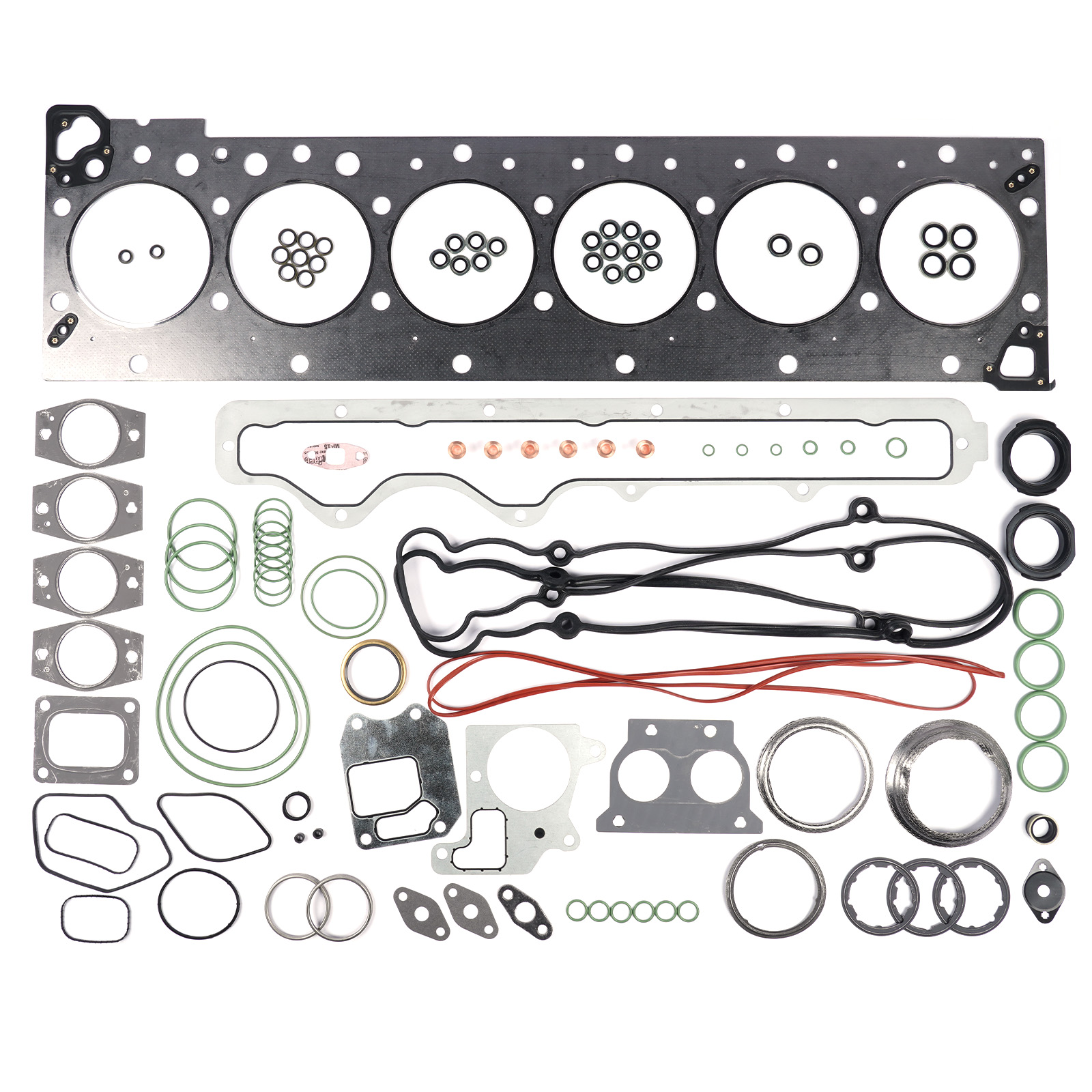 パーツ demitas224 4376104 Upper Cylinder Head Gasket Set for Cummins ISX ISX15