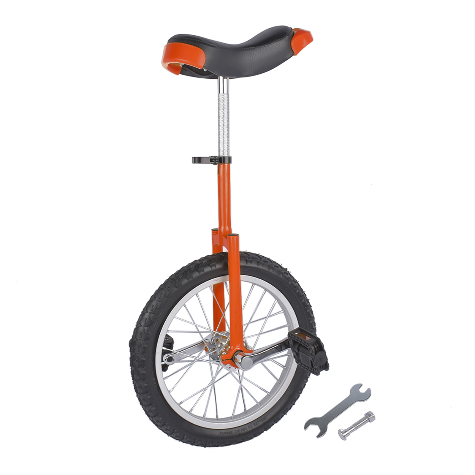 16inch Wheel Unicycle Balance with Steel Rim for Adult Kids Sports
