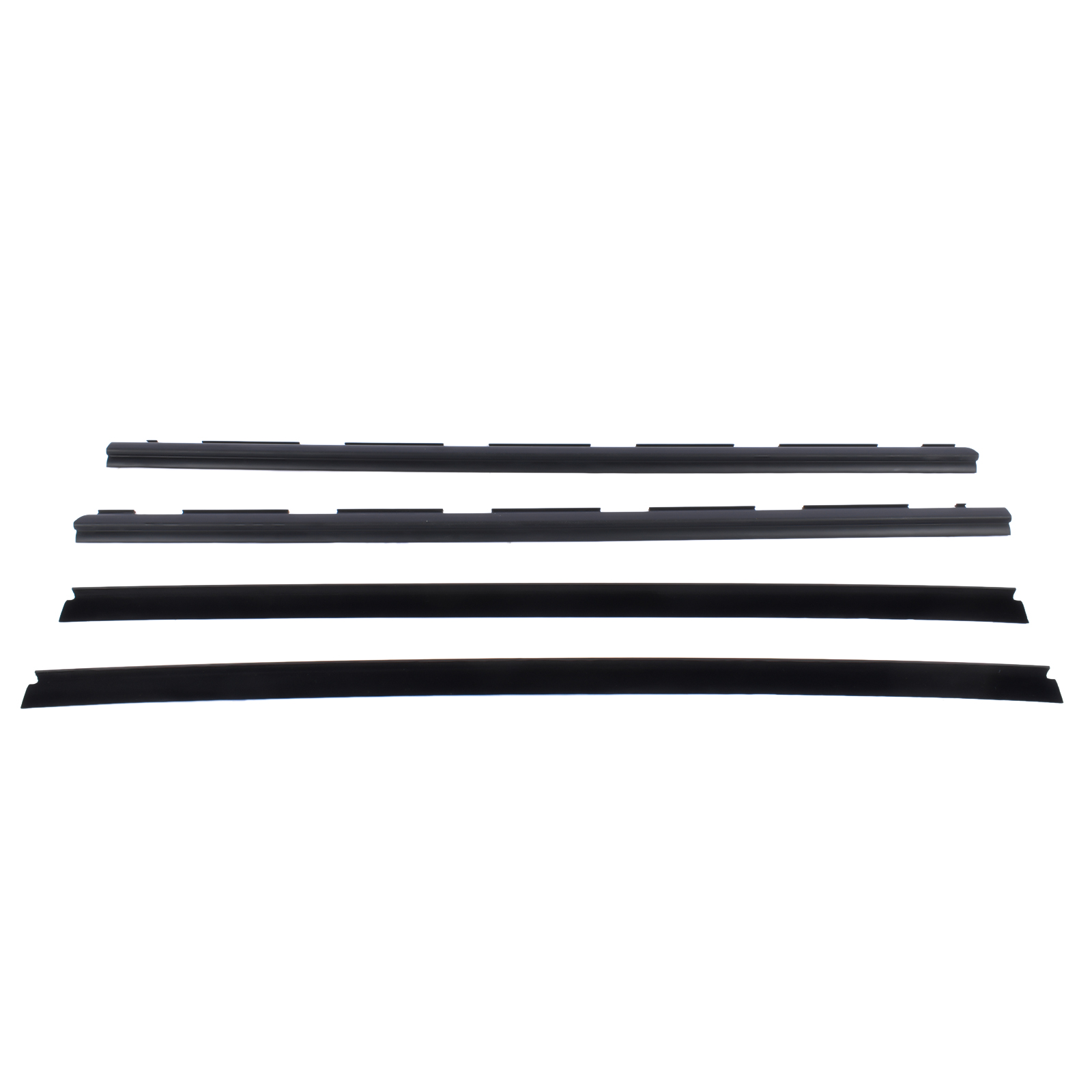 New Front Outer Window Sweep Weather Strip Seal Pair Set For 1988-2000 Chevy GMC