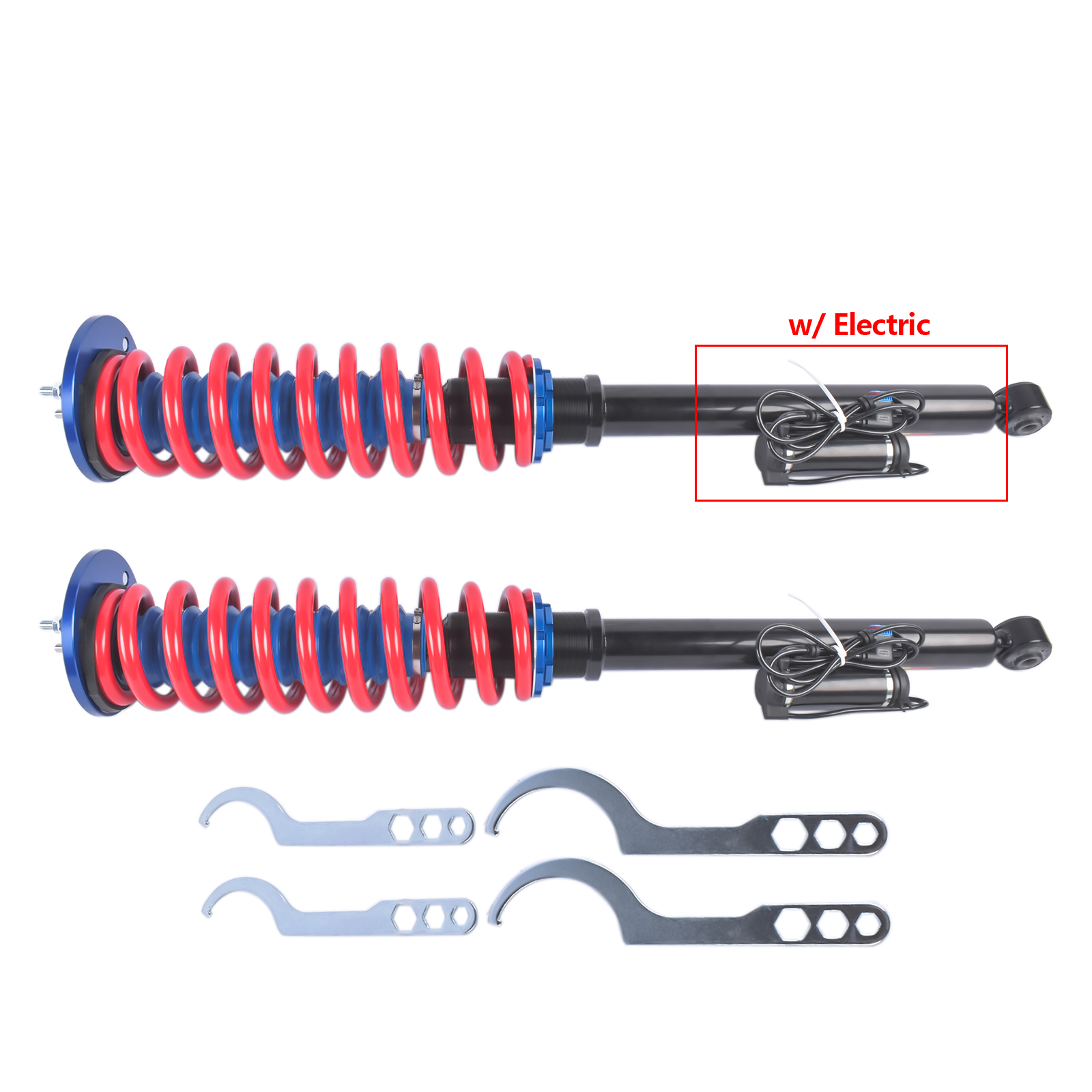 Rear Air to Coil Spring Struts For Mercedes-Benz S-Class