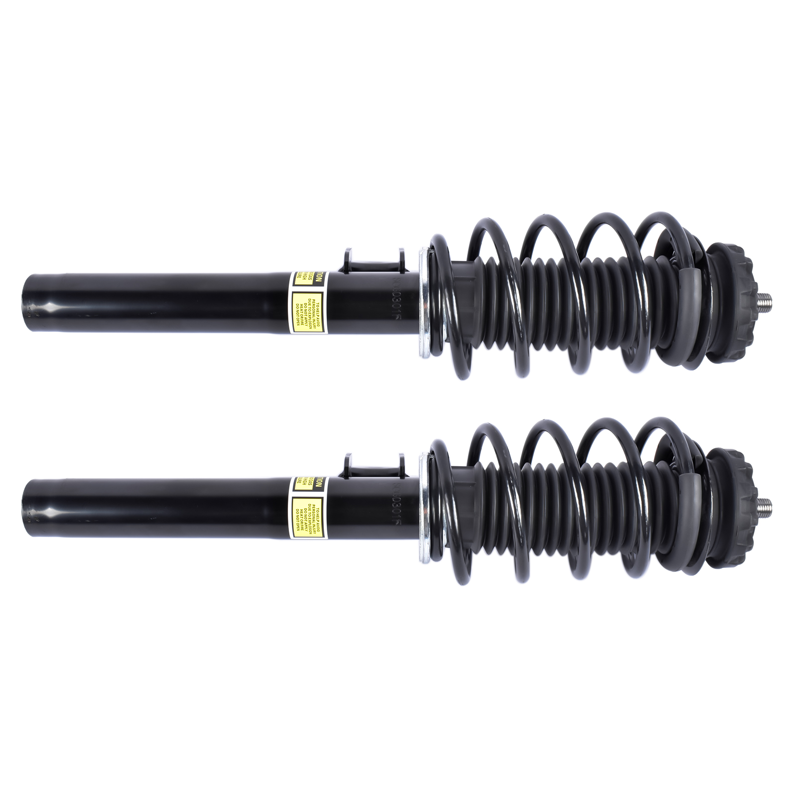 Pair Front Left Right Shock Strut Assys Fit Smart Fortwo W451 2008-16