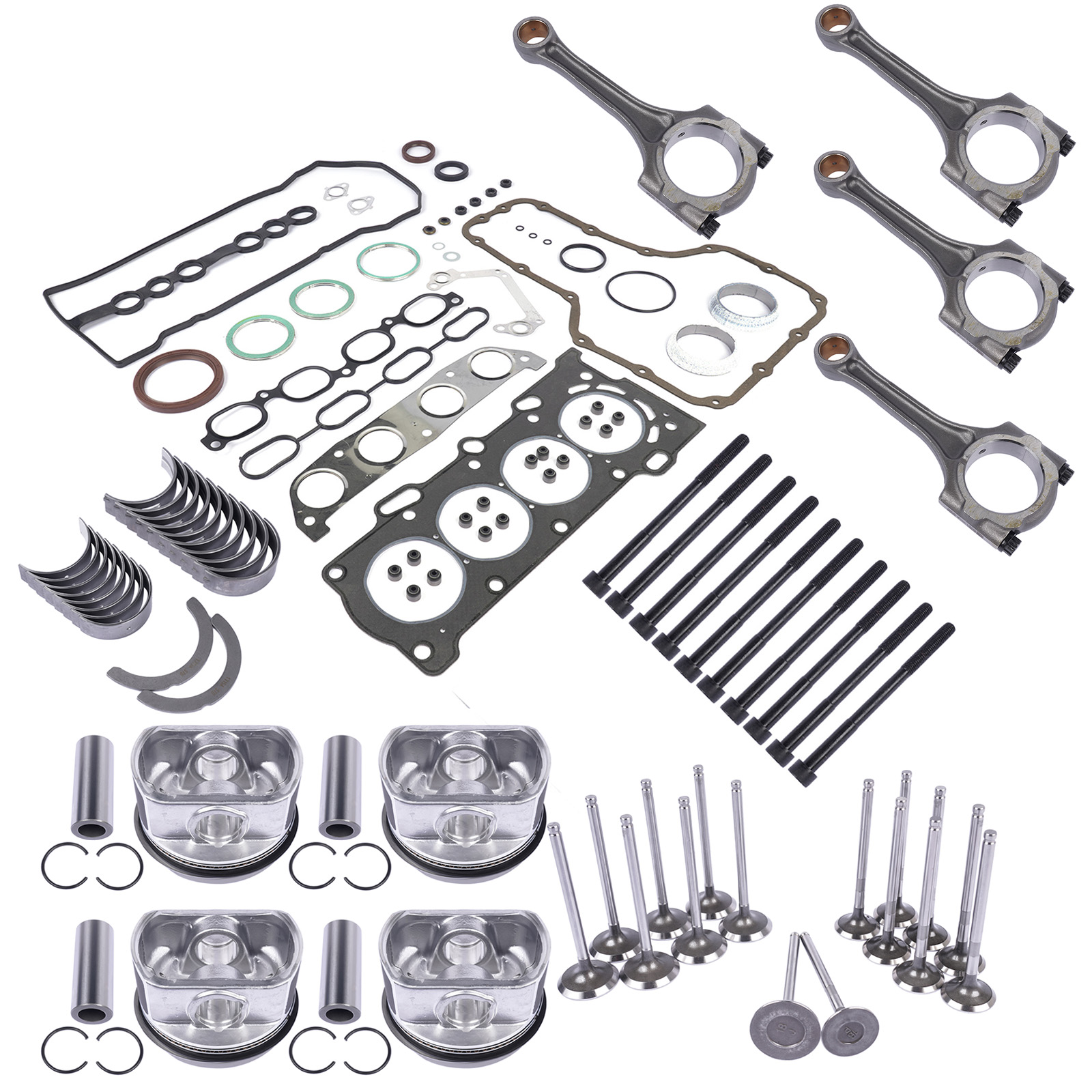 1ZZ-FE Engine Rebuild Overhaul Kit For Toyota Corolla Celica