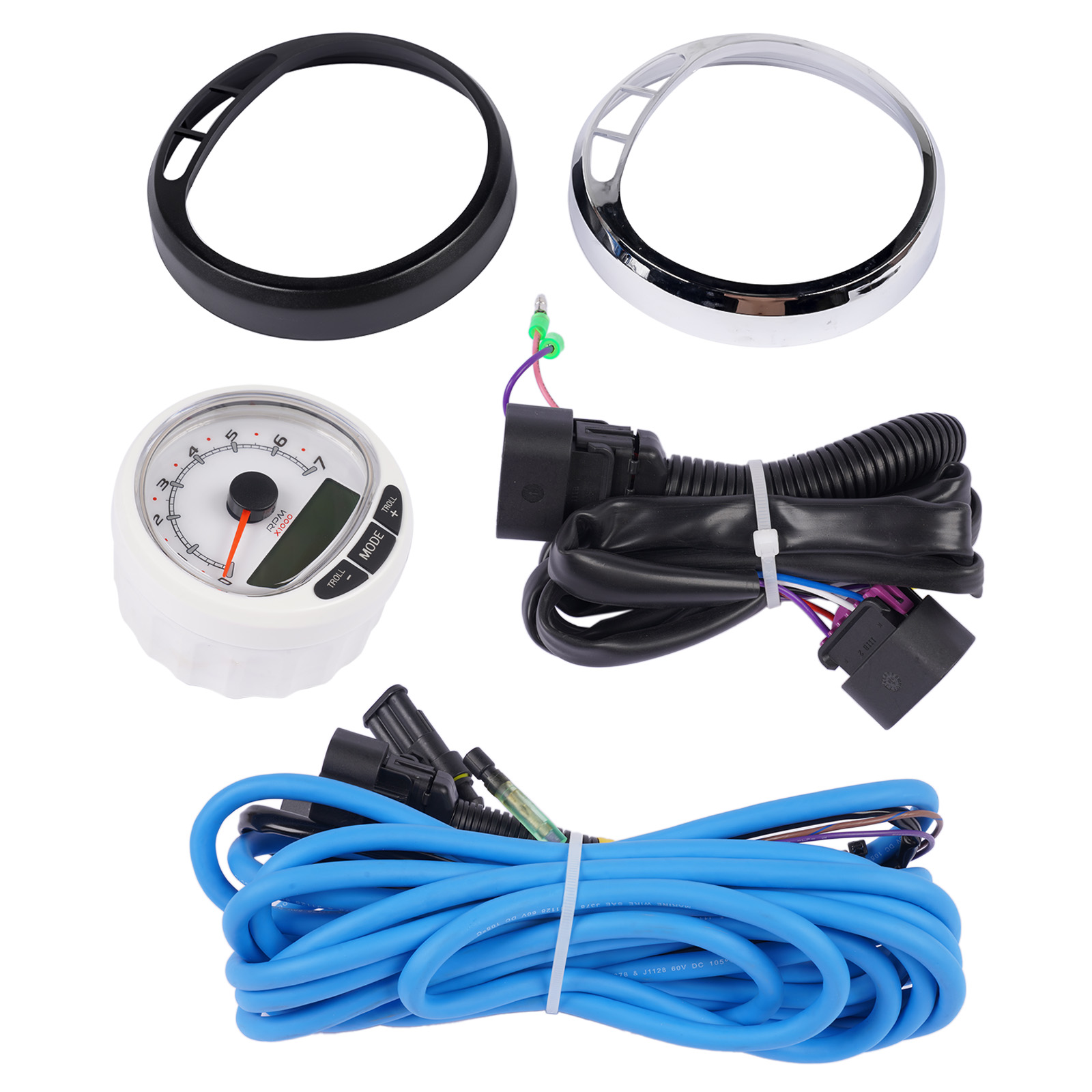 7000 RPM Tach Kit For Mercury Marine Smart Craft SC1000 8M0135634