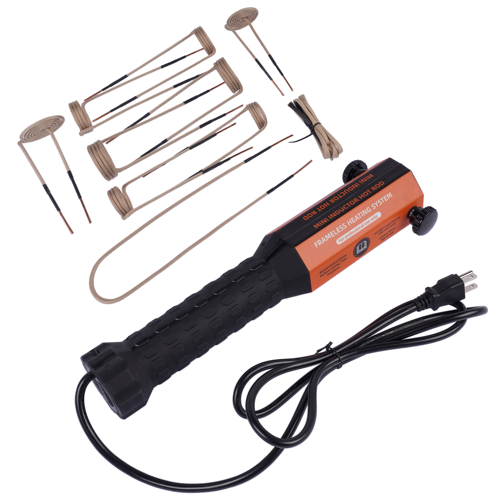 Magnetic Induction Screw Remover 110V 1.1/1.2KW Heating Tool Kit & 10 Coils Case
