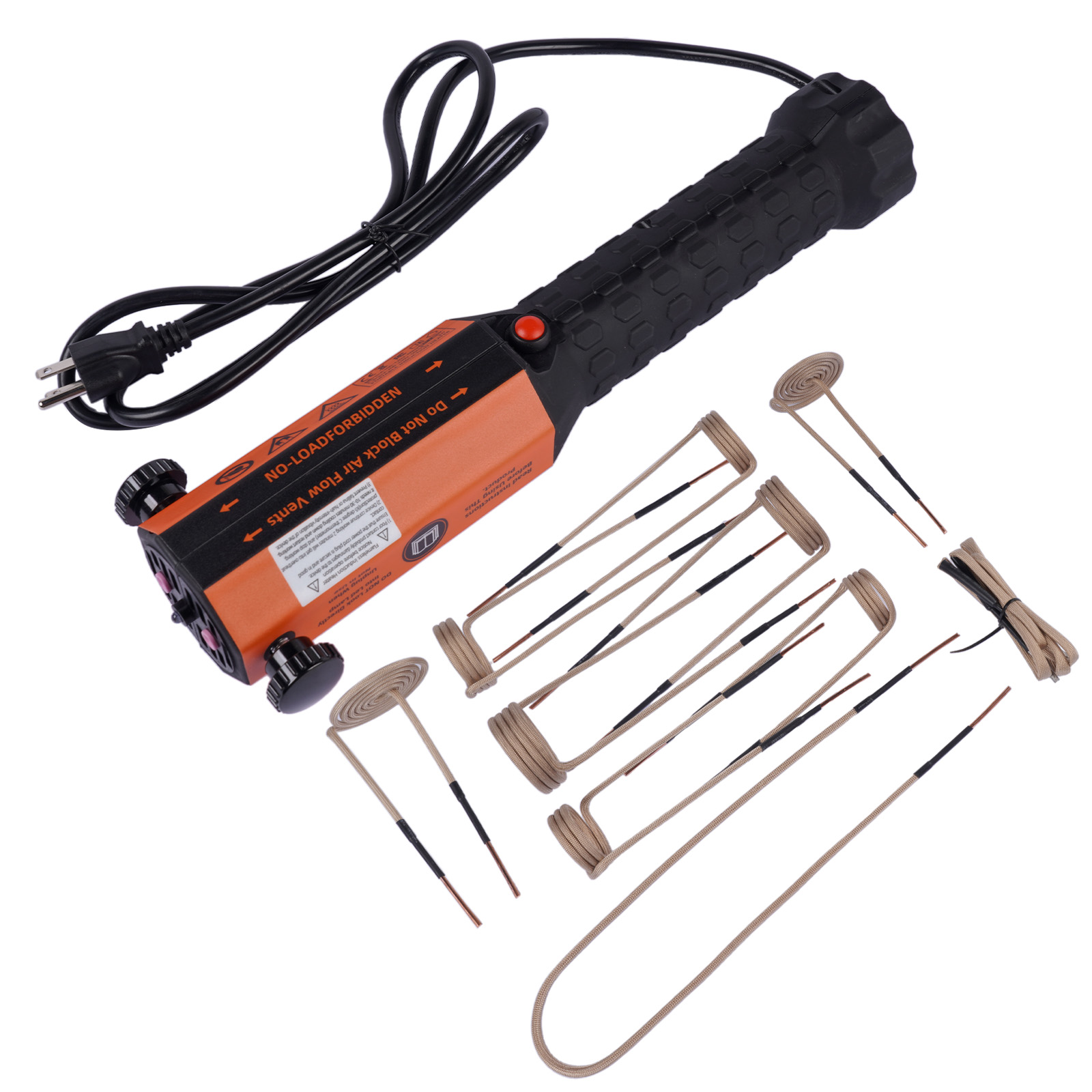 10 Pieces Induction Coil Included Heater Magnetic Induction Heater Kit 1.1/1.2KW