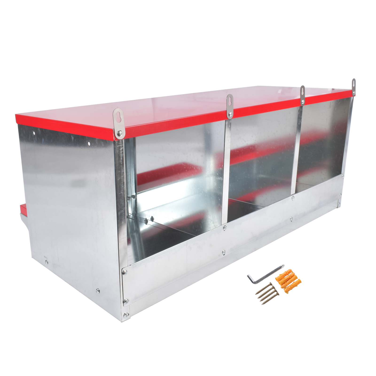 Chicken Nesting Boxes Hens 8 Compartments for Chicken, Poultry to Collect Eggs