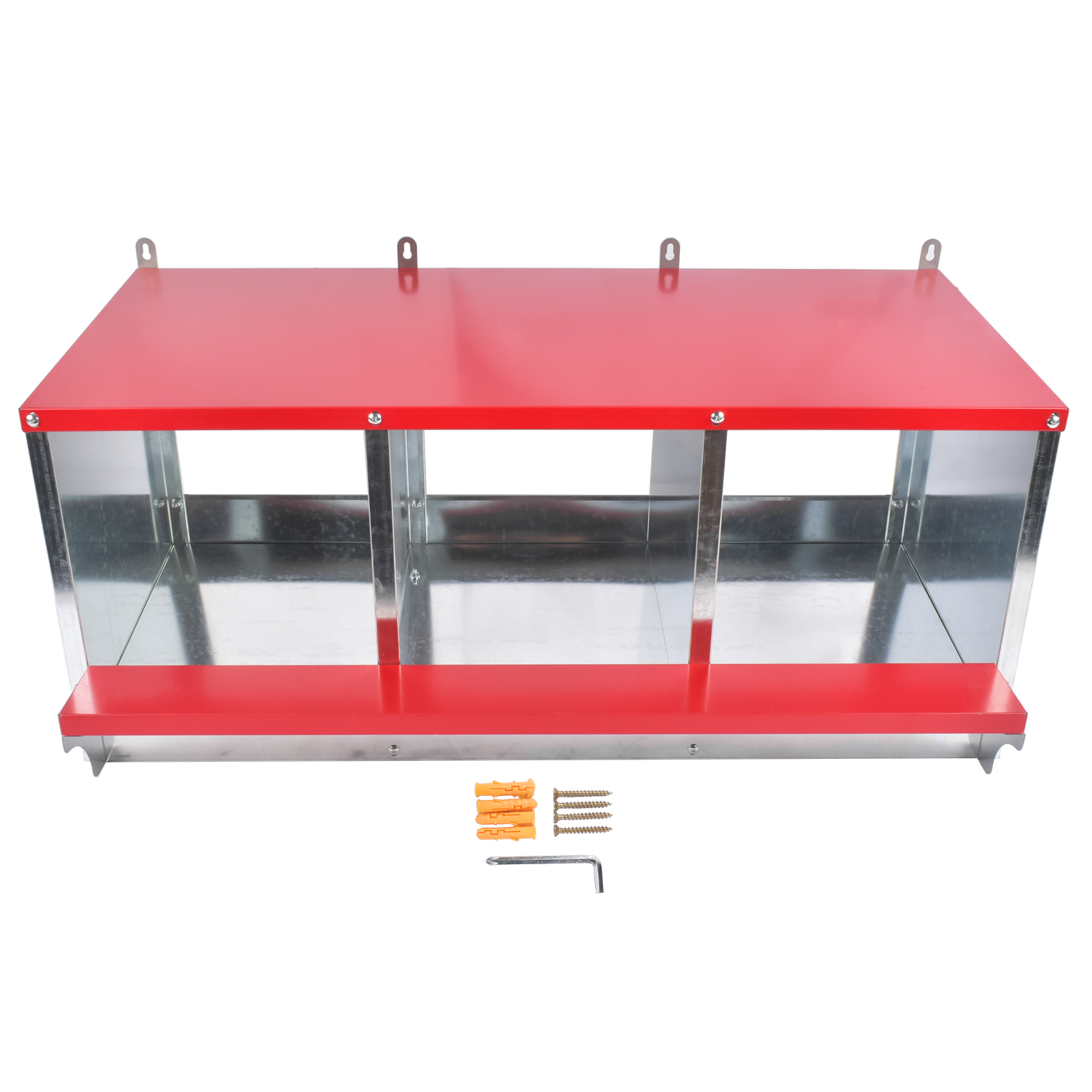 Chicken Nesting Boxes Hens 8 Compartments for Chicken, Poultry to Collect Eggs