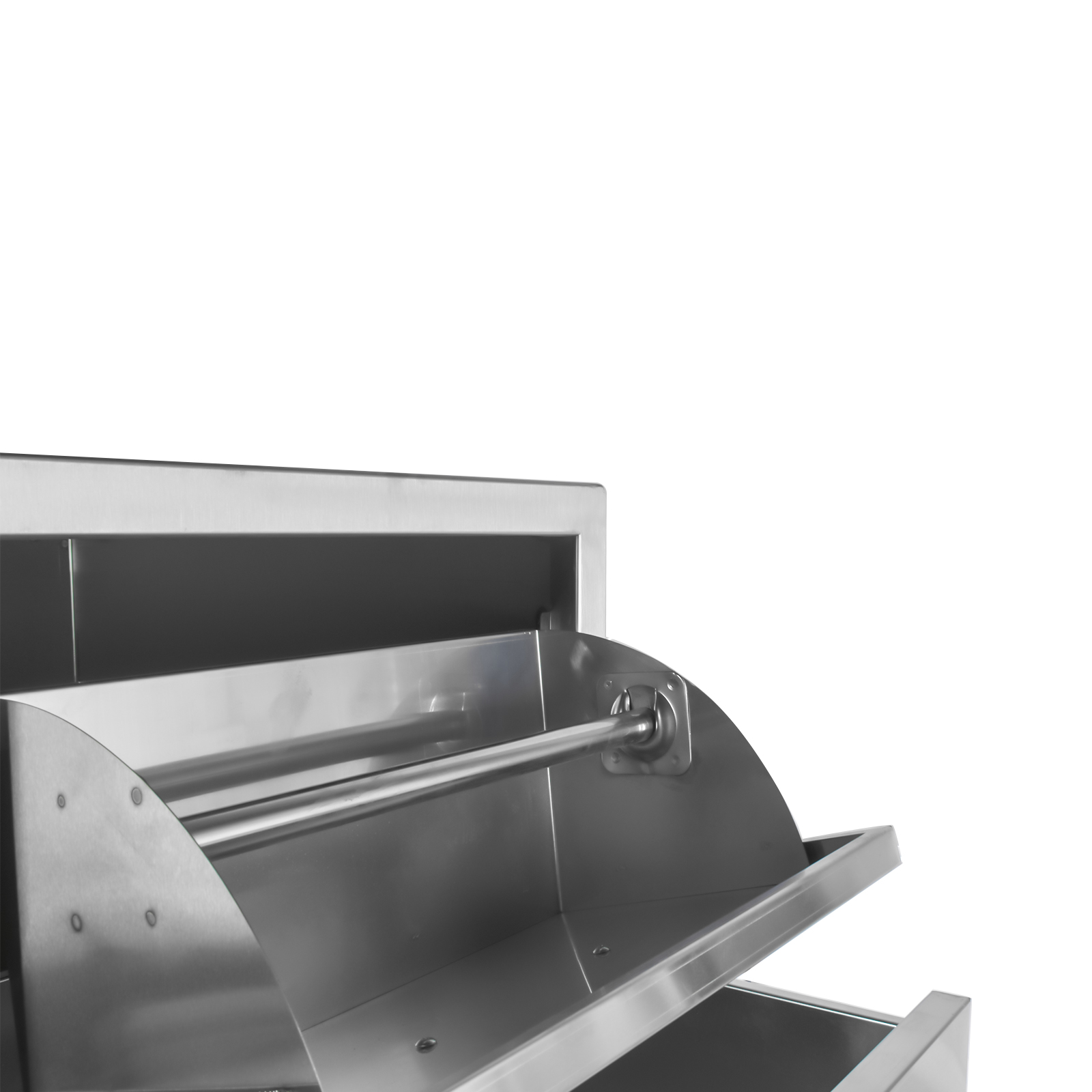 как выглядит Stainless Steel Pull-Out Cabinet, Outdoor Kitchen Drawer for BBQ Grill Station фото