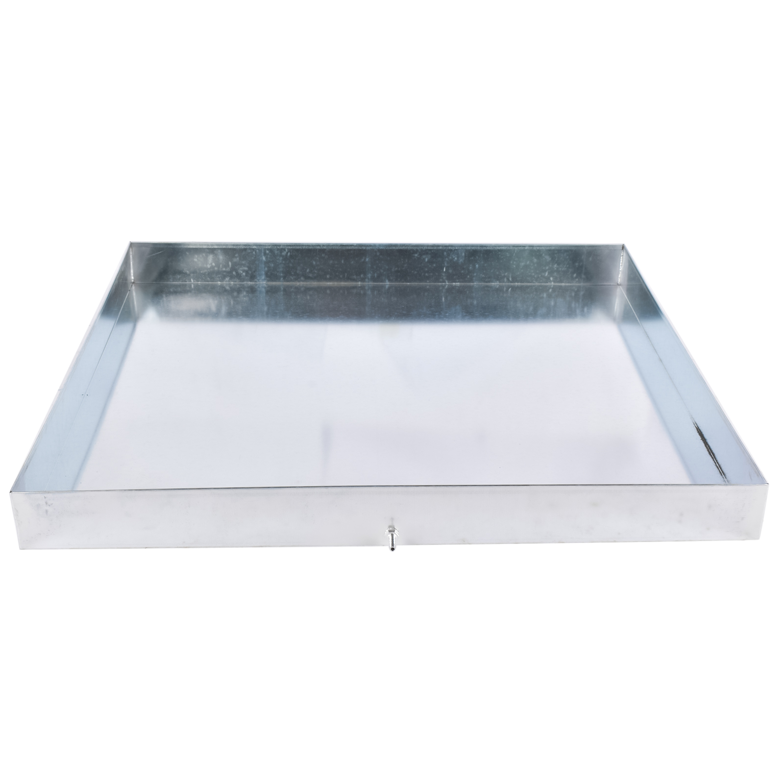 Washing Machine Pan with Drain Hole Galvanized Steel Washing Machine Drain Pan
