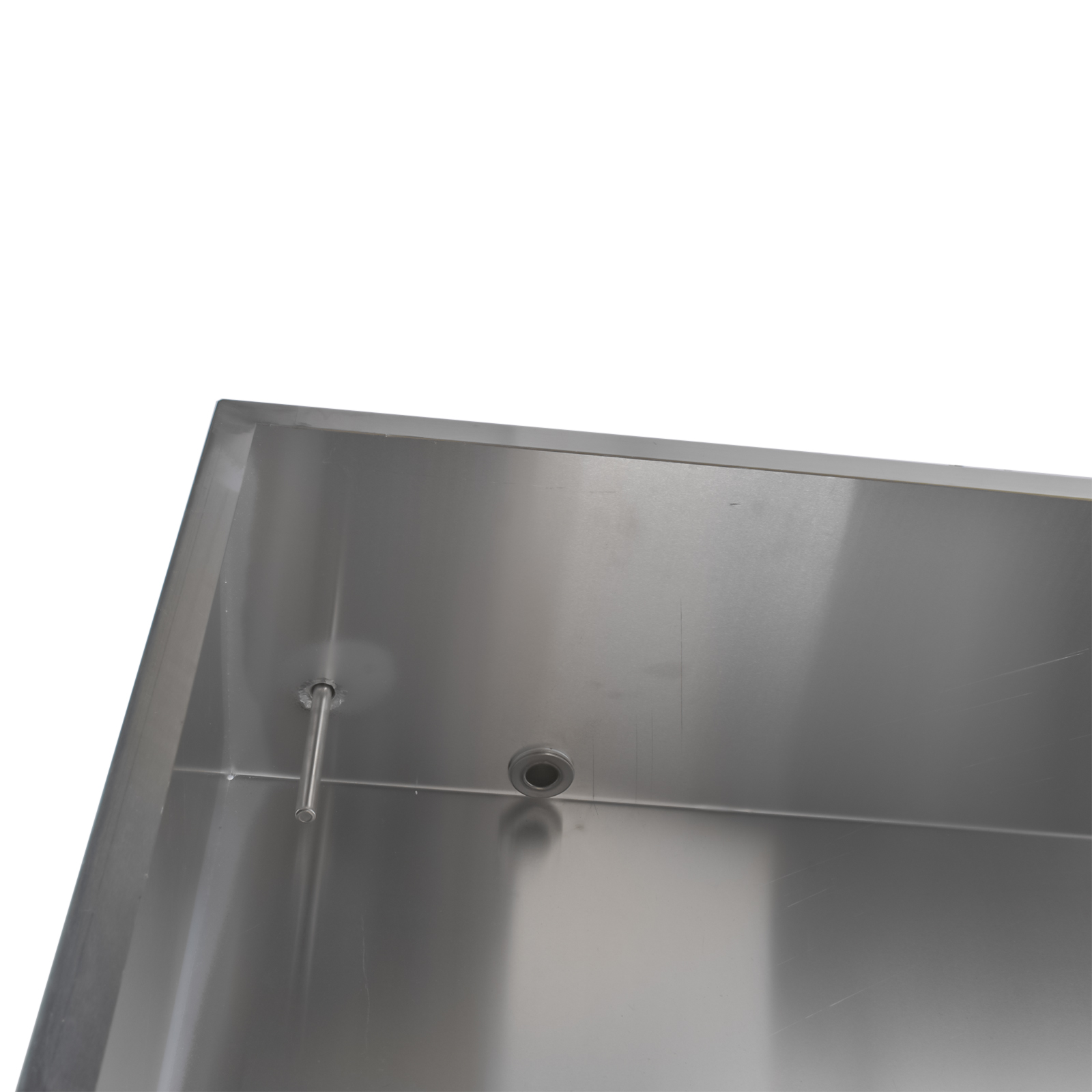 Stainless Maple Syrup Evaporator Pan w/ Valves & Thermometer