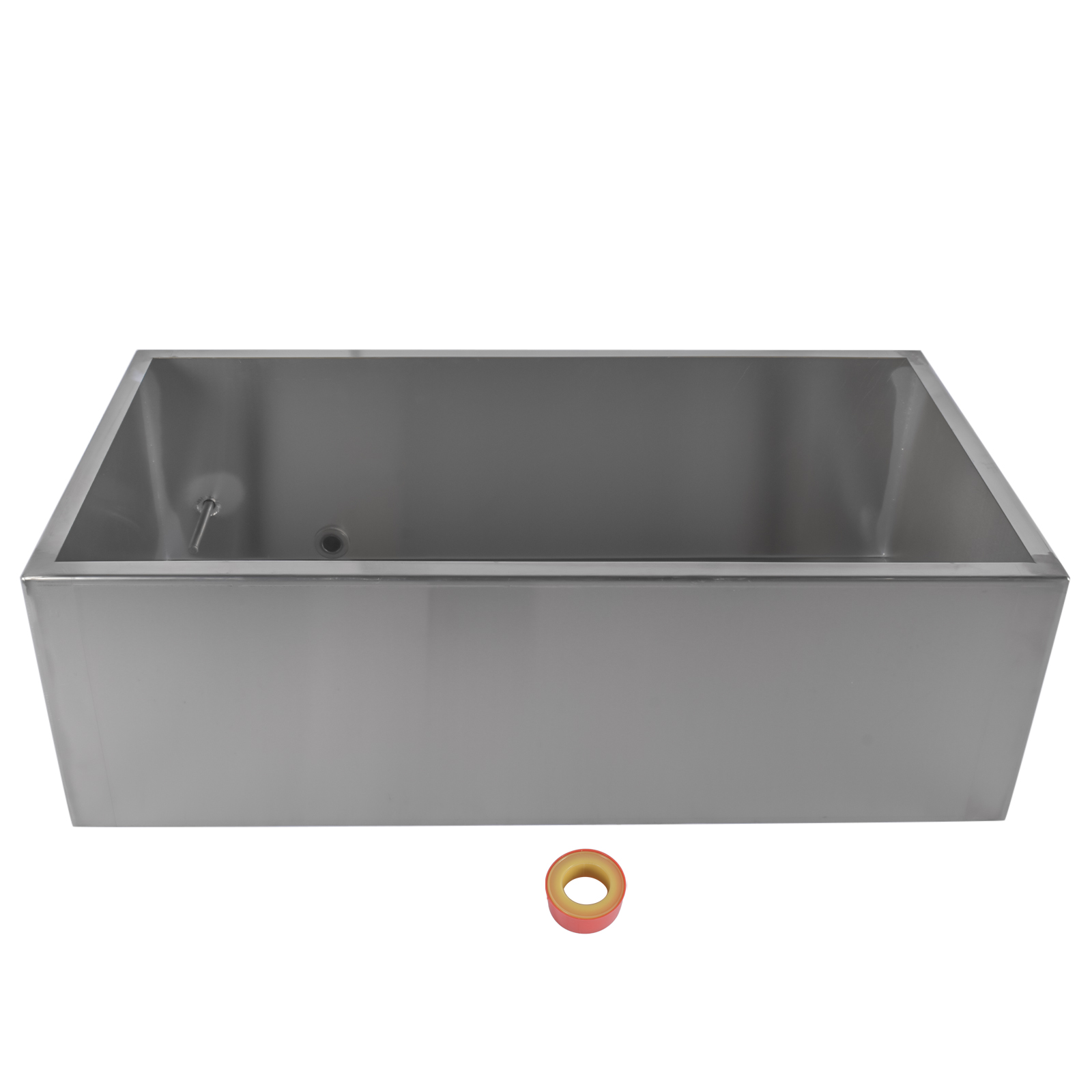 Stainless Maple Syrup Evaporator Pan w/ Valves & Thermometer