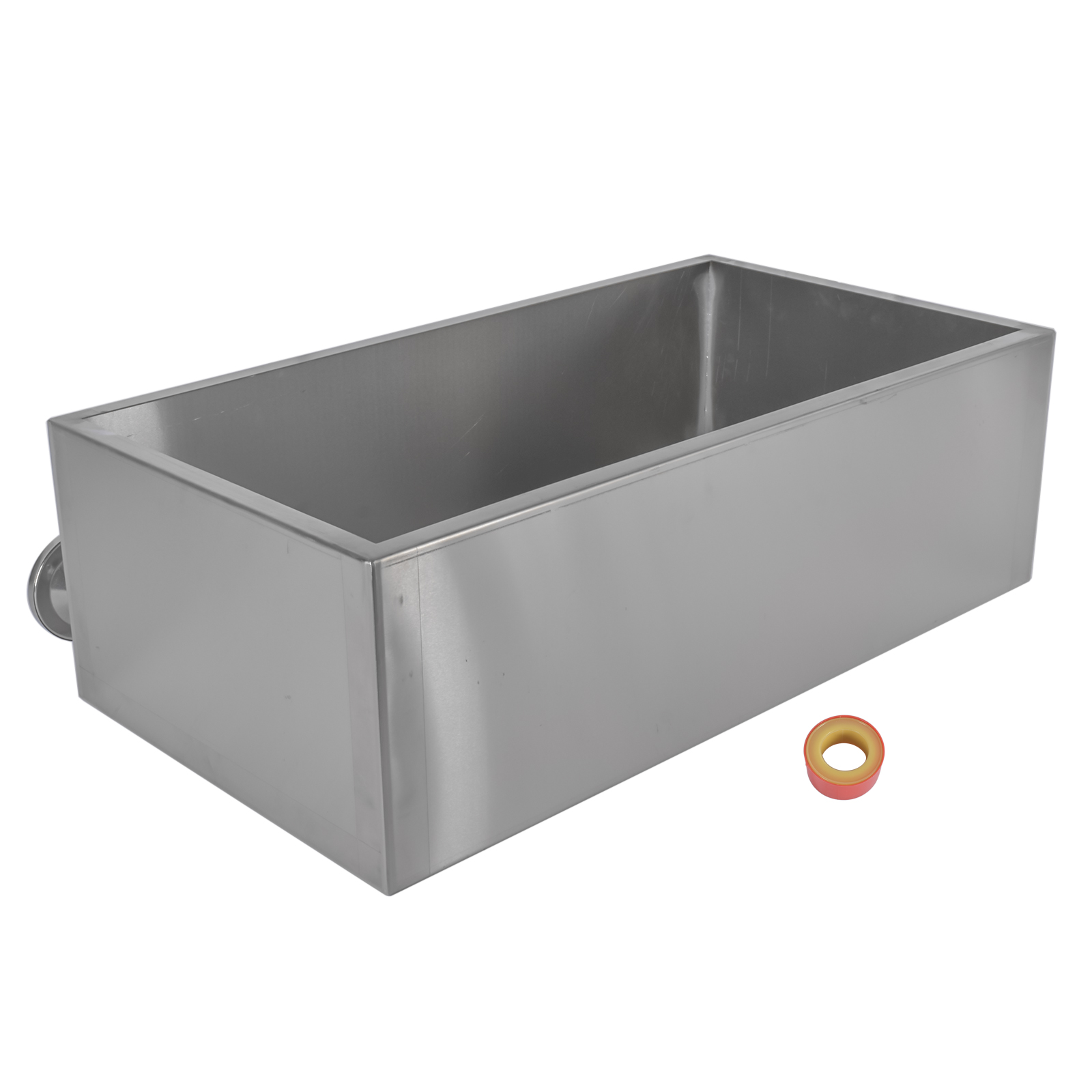 Stainless Maple Syrup Evaporator Pan w/ Valves & Thermometer