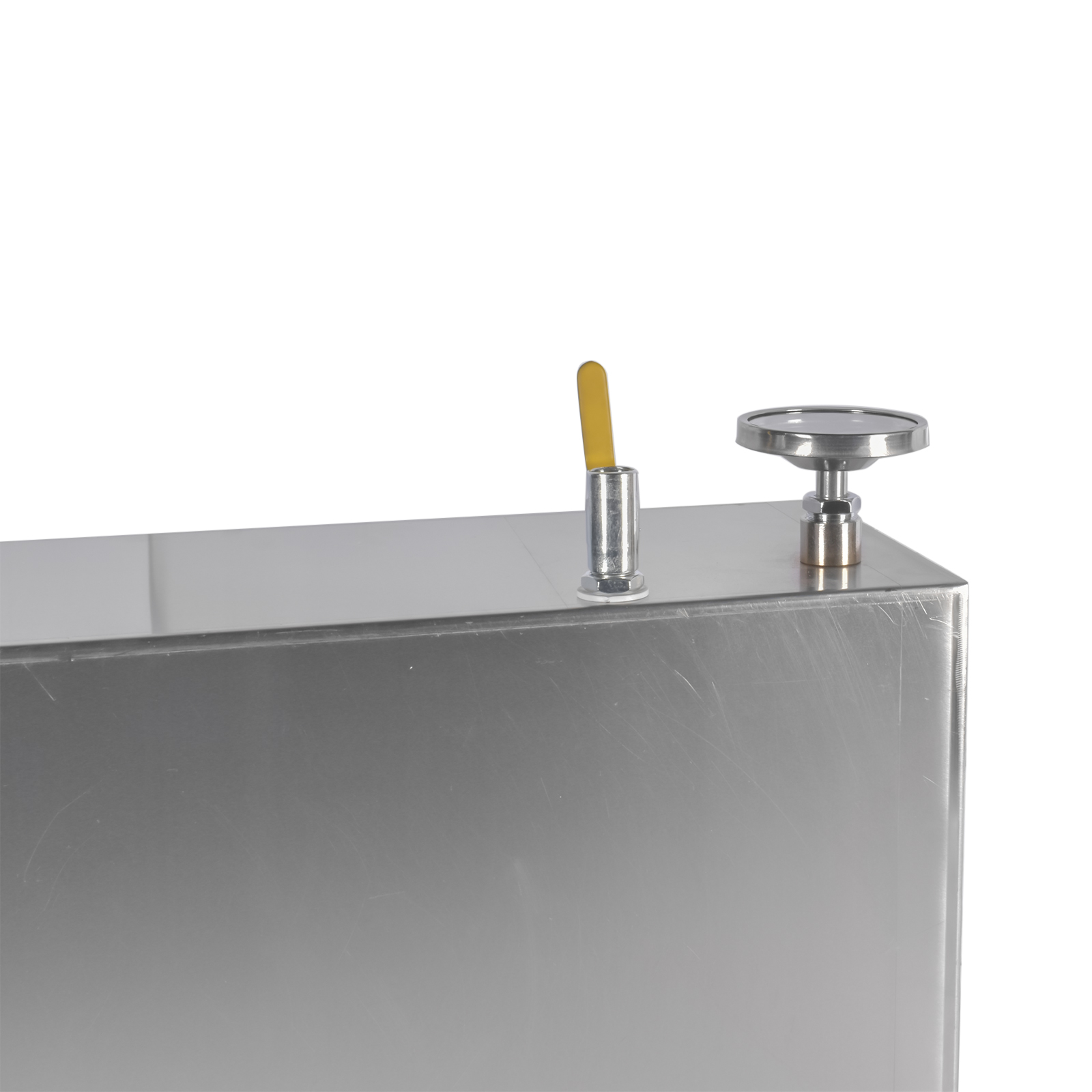 Stainless Maple Syrup Evaporator Pan w/ Valves & Thermometer