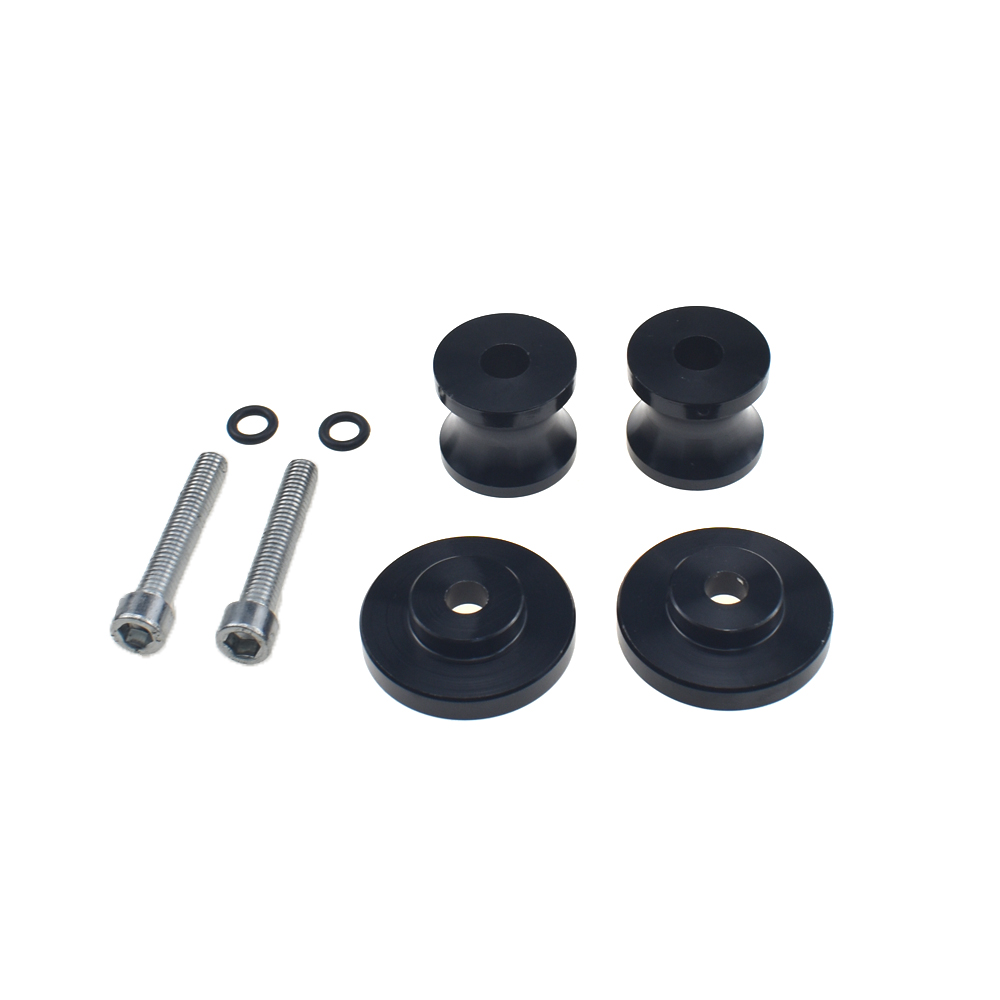 Bobbins M10 Pour Support Paddock Moto - Compatible Kawasaki Z750 2004-2012 Et Z750R 2011-2012, Noir
