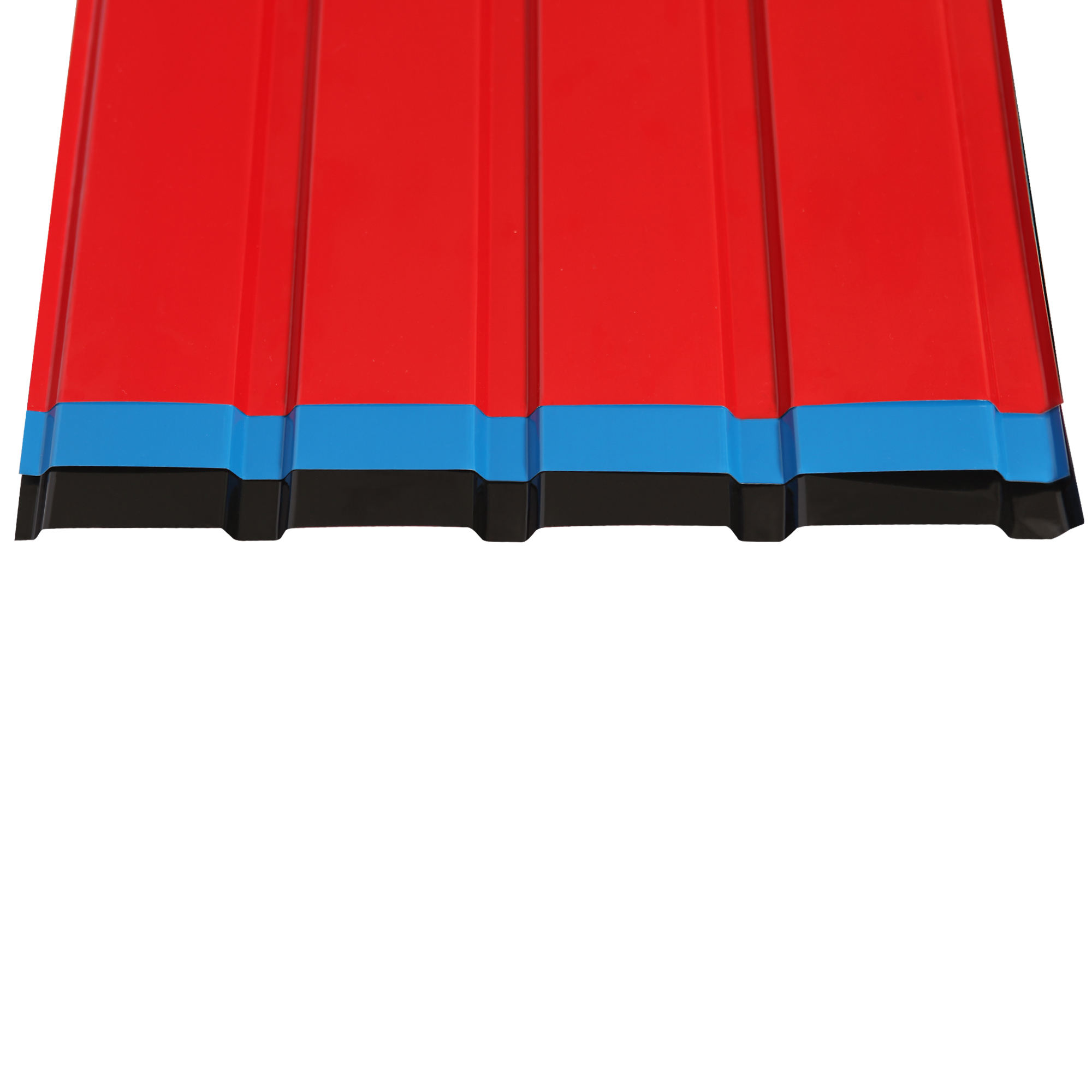 12 PCS Roof Sheets Corrugated Profile Galvanized Metal Roofing Carport 3 Colours