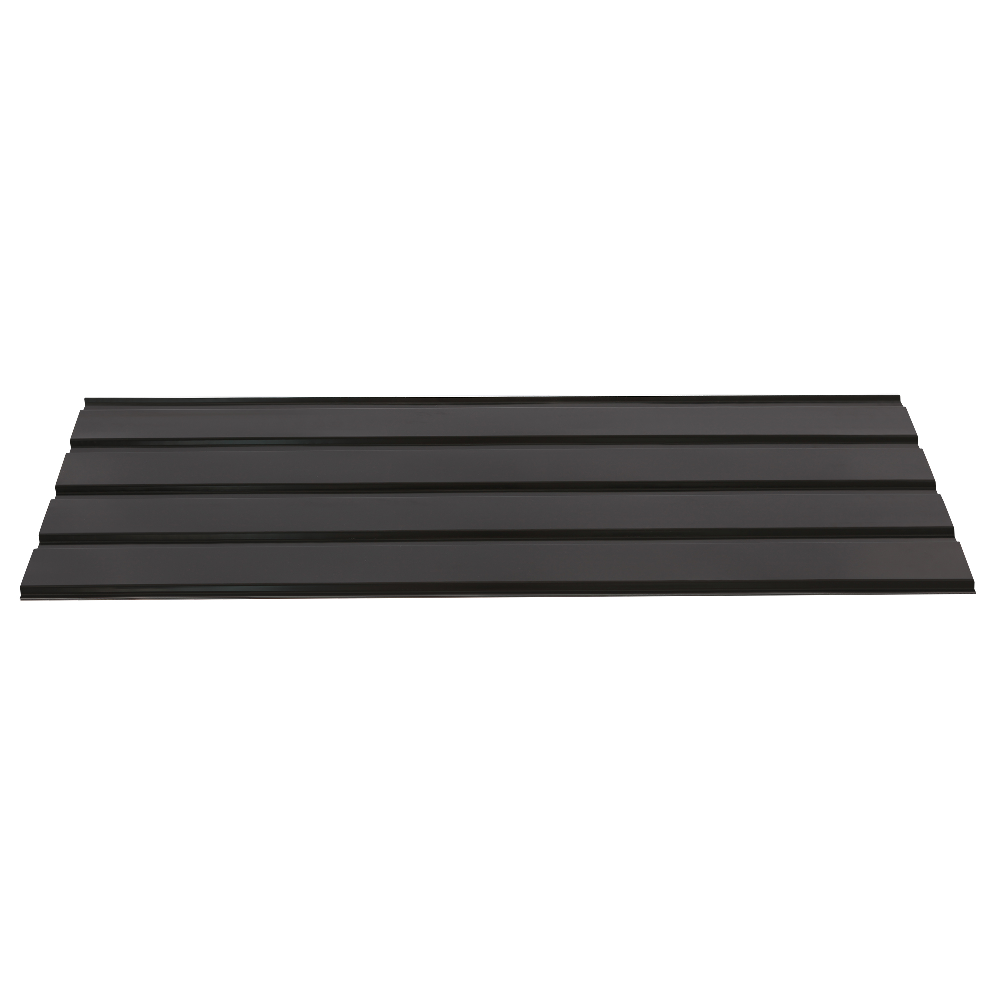 12pcs Corrugated Roof Sheets Profiled Galvanized Steel Sheet Carport Roof Black