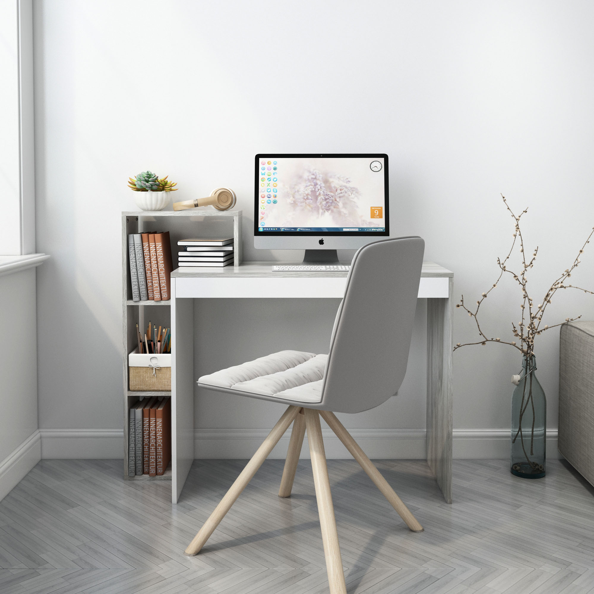 Computertisch Eckschreibtisch Schreibtisch Arbeitstisch PC Tisch Büro