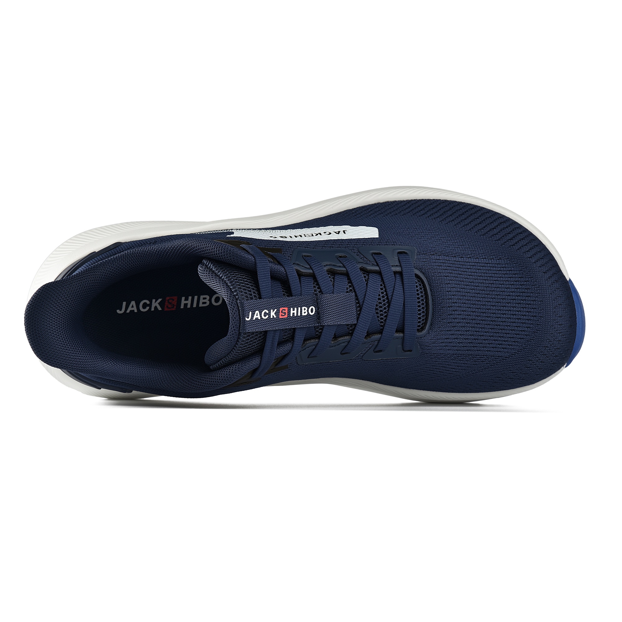 JACKSHIBO Wide Toe Box Shoes Men Hands Free Arch Support Sneakers Lightweight