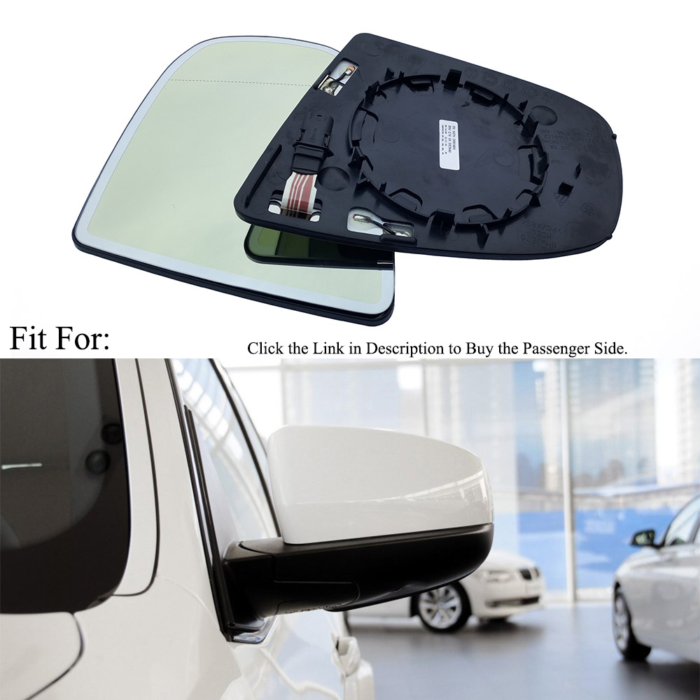 Left Driver Side Electric Heated Wing Mirror Glass For BMW X5 X6 E70 E71 //
