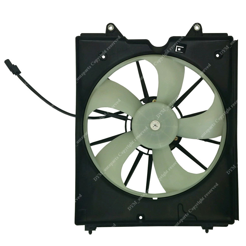 Radiator Cooling Fan w// A//C Condenser Fan For 2011-2016 Honda Odyssey LH /& RH