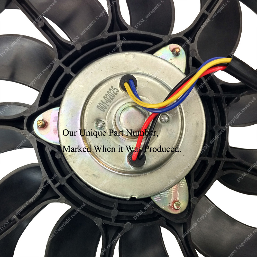 Radiator AC A/C Condenser Cooling Fan fit for Nissan Maxima 20092016