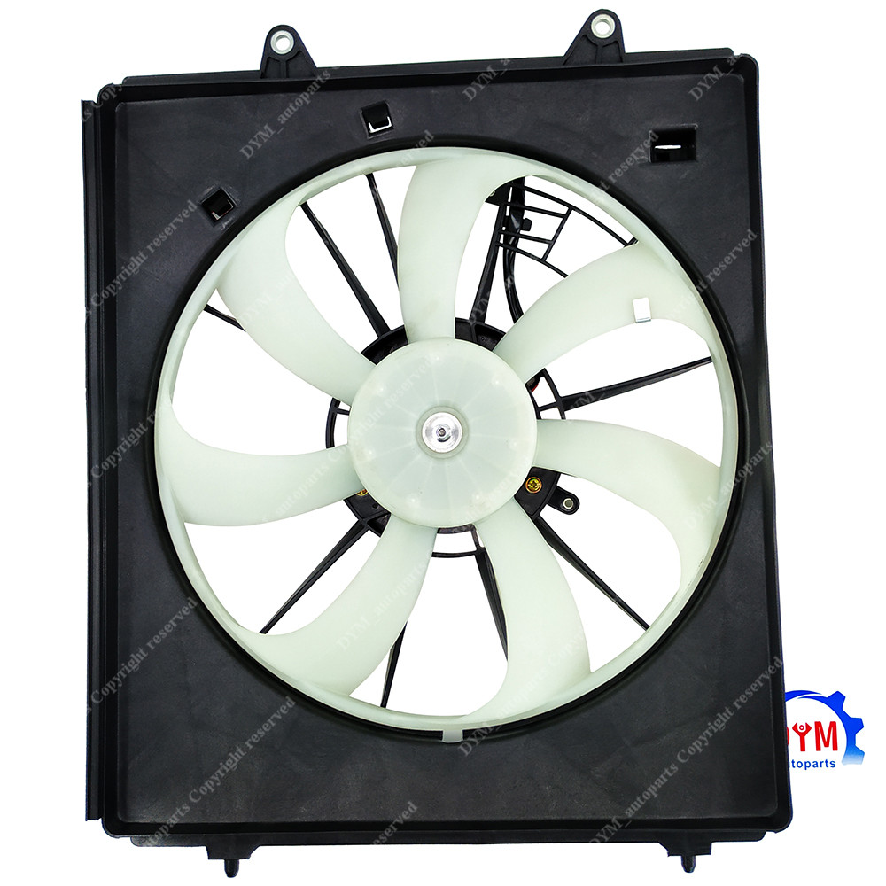 Radiator Cooling Fan w// A//C Condenser Fan For 2011-2016 Honda Odyssey LH /& RH