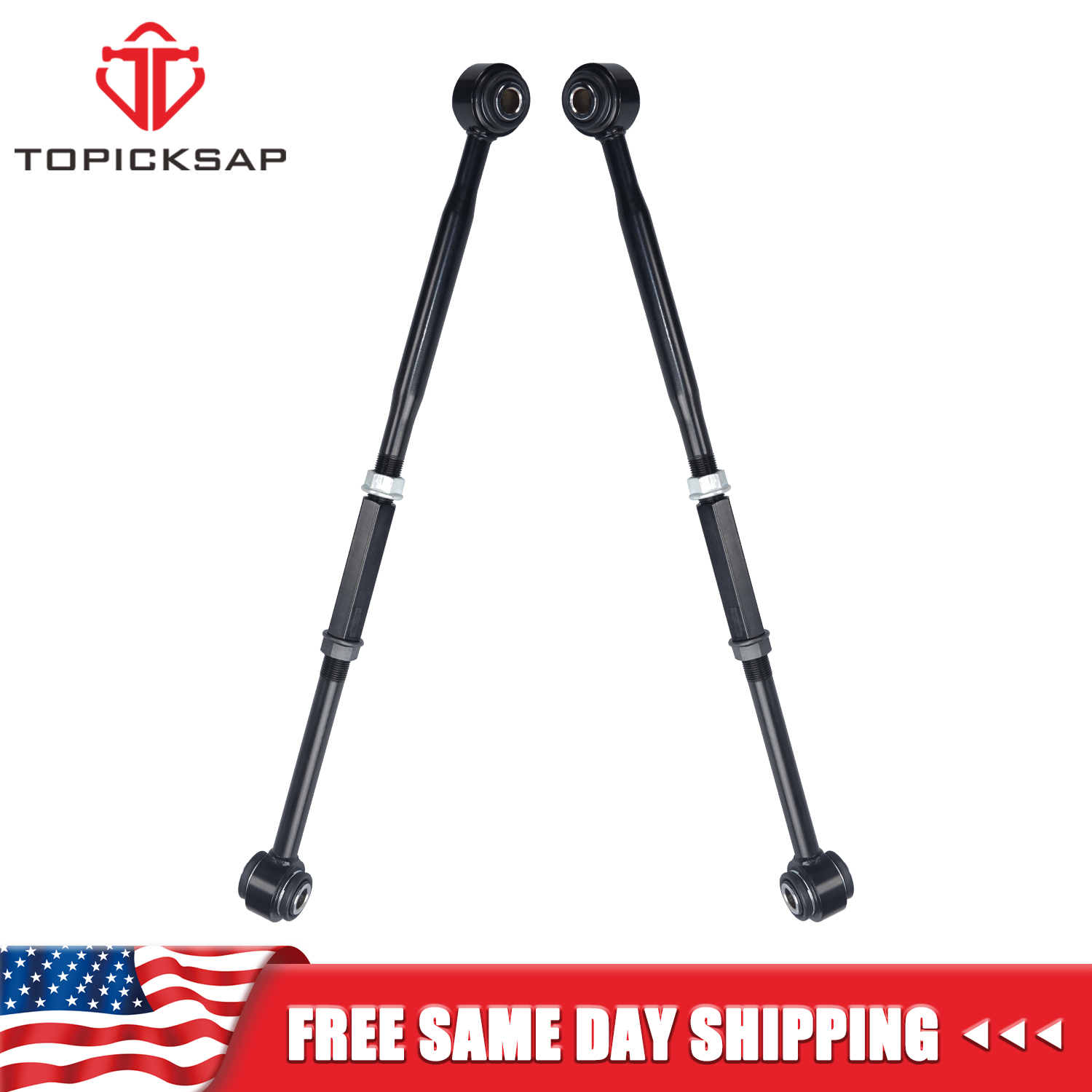 thumbnail image 2 of 8-Piece Rear Suspension Kit – Control Arms, Lateral Links, Sway Bar Links For Toyota Camry & Avalon – Svenubee 2 of 2