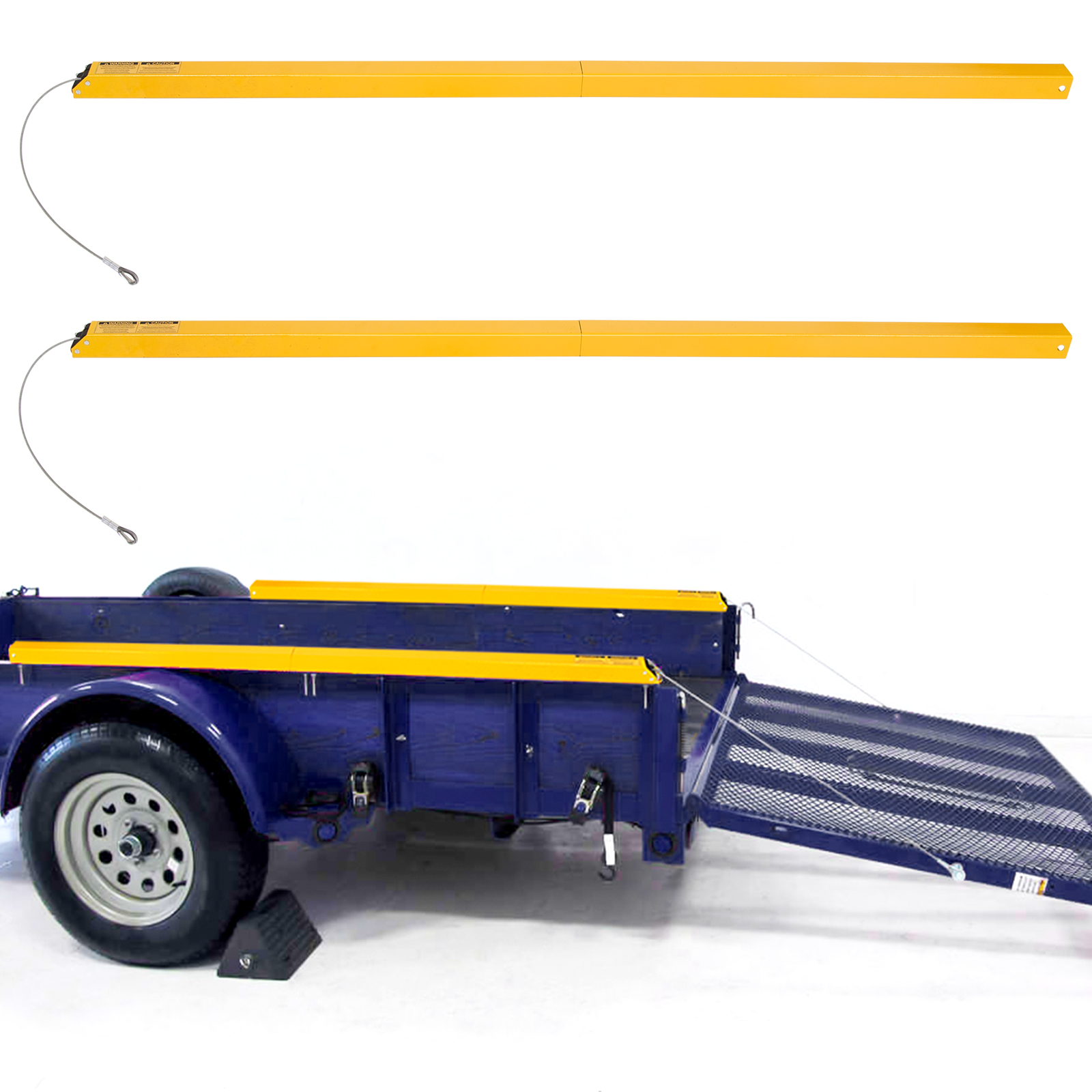 2Sided Trailer Tailgate Liftgate Ramp Lift Assist System 300 Pounds eBay