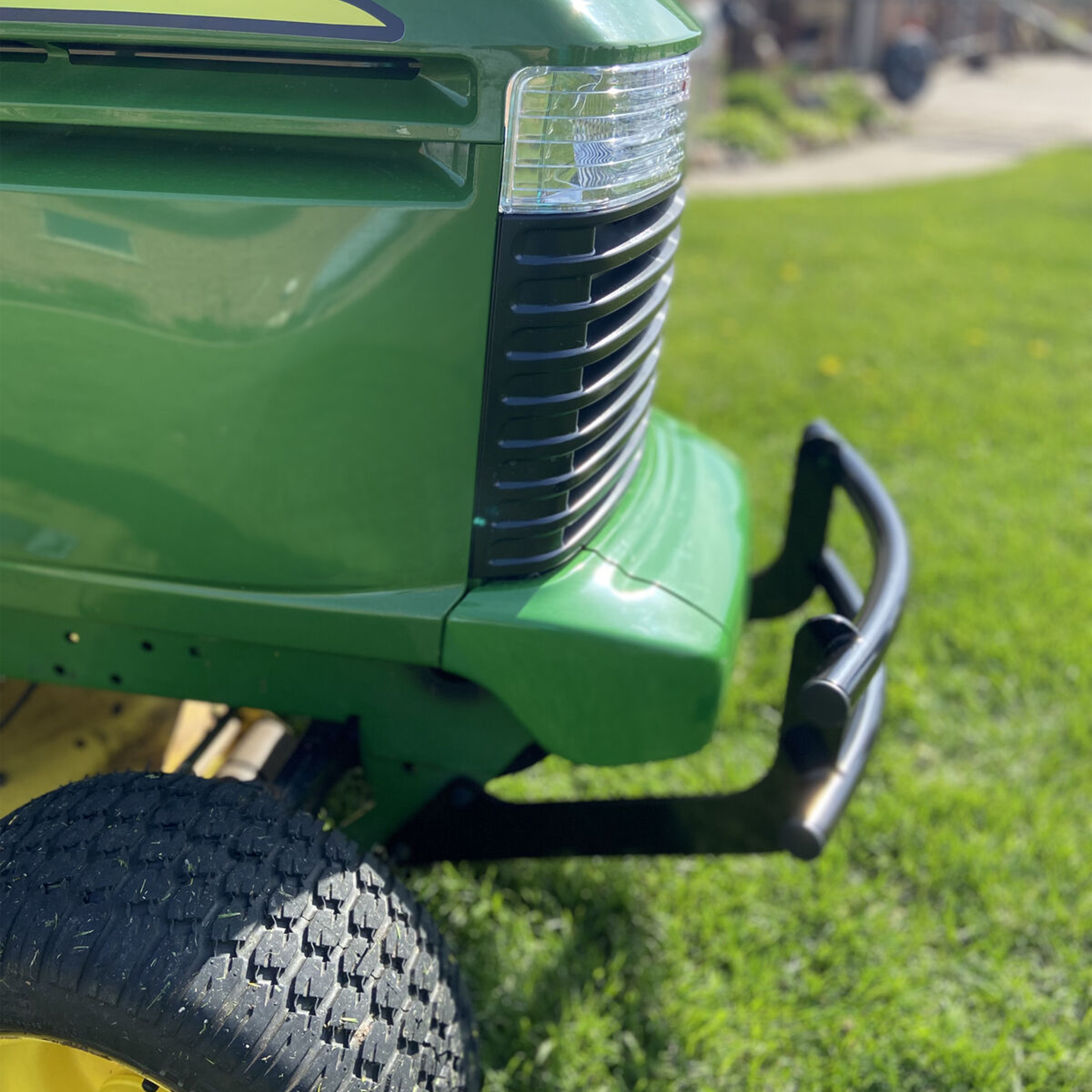 thumbnail image 2 of John Deere Seat Back Decal – Fits GX325, GX335, GX345, GX355 Lawn Tractors – 1.75 X 1.625 In 2 of 6
