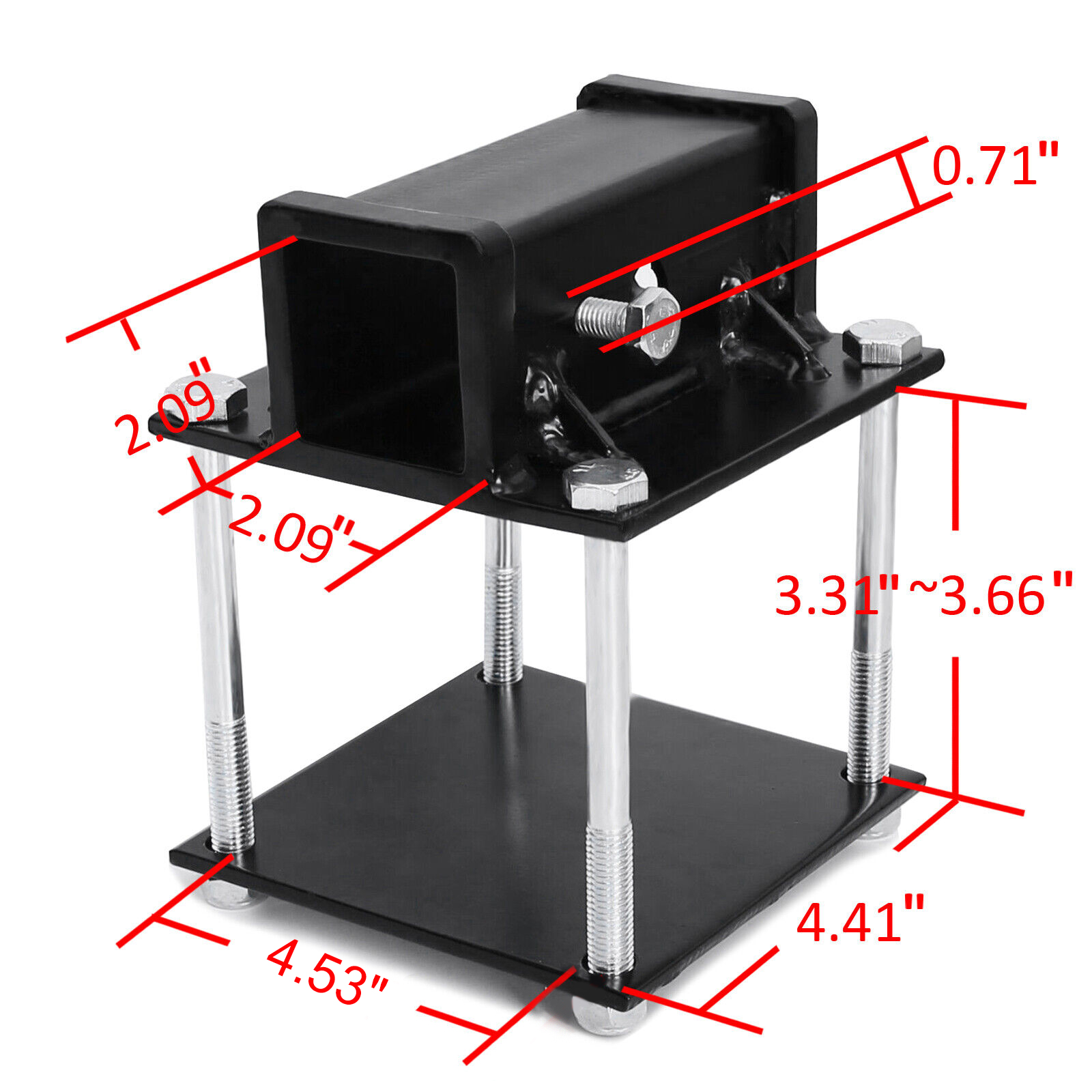 Enganche De Remolque Clase 3, Receptor De 2 Pulgadas, Receptor