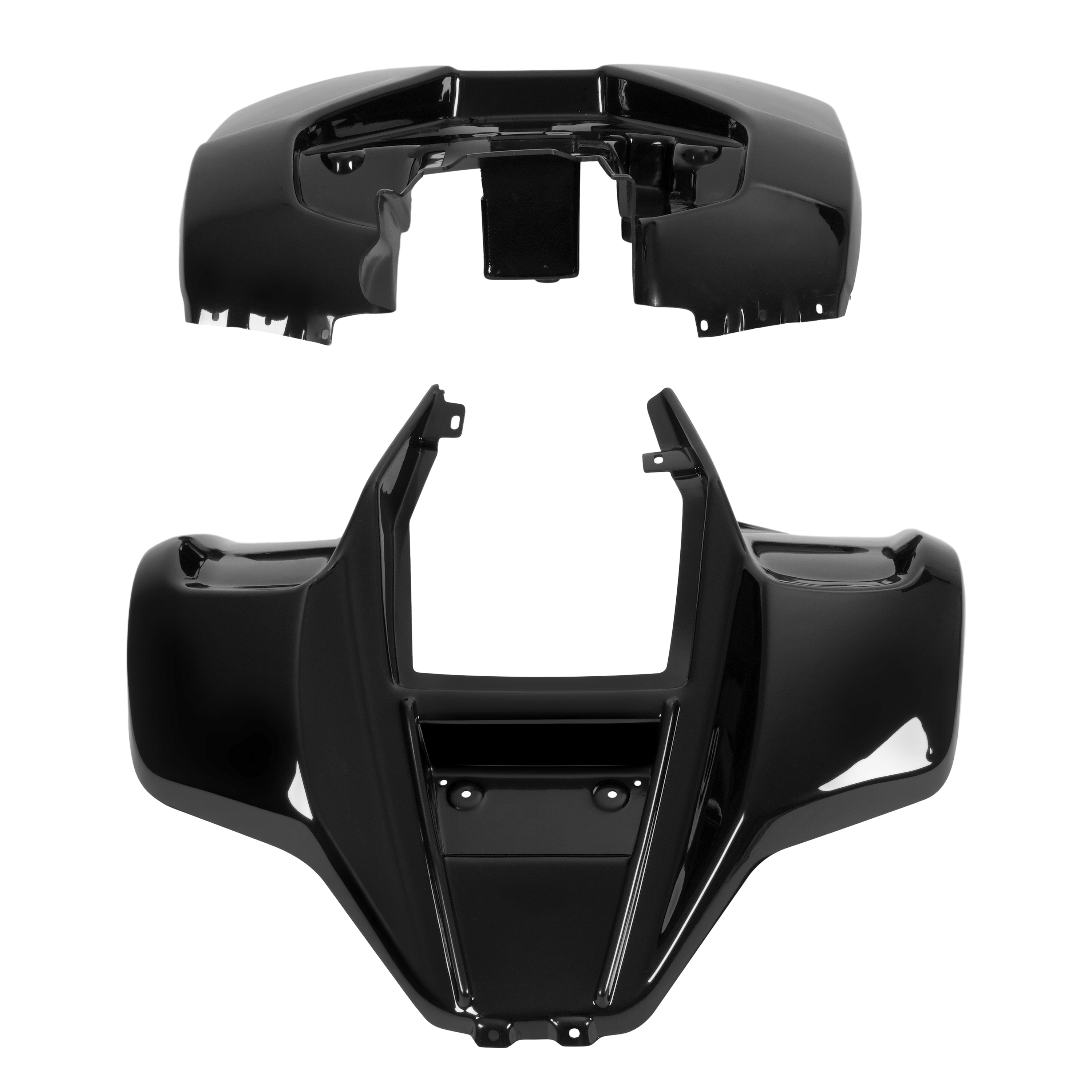 Black Body Fender Kit Front Rear Fender For Kawasaki KFX80