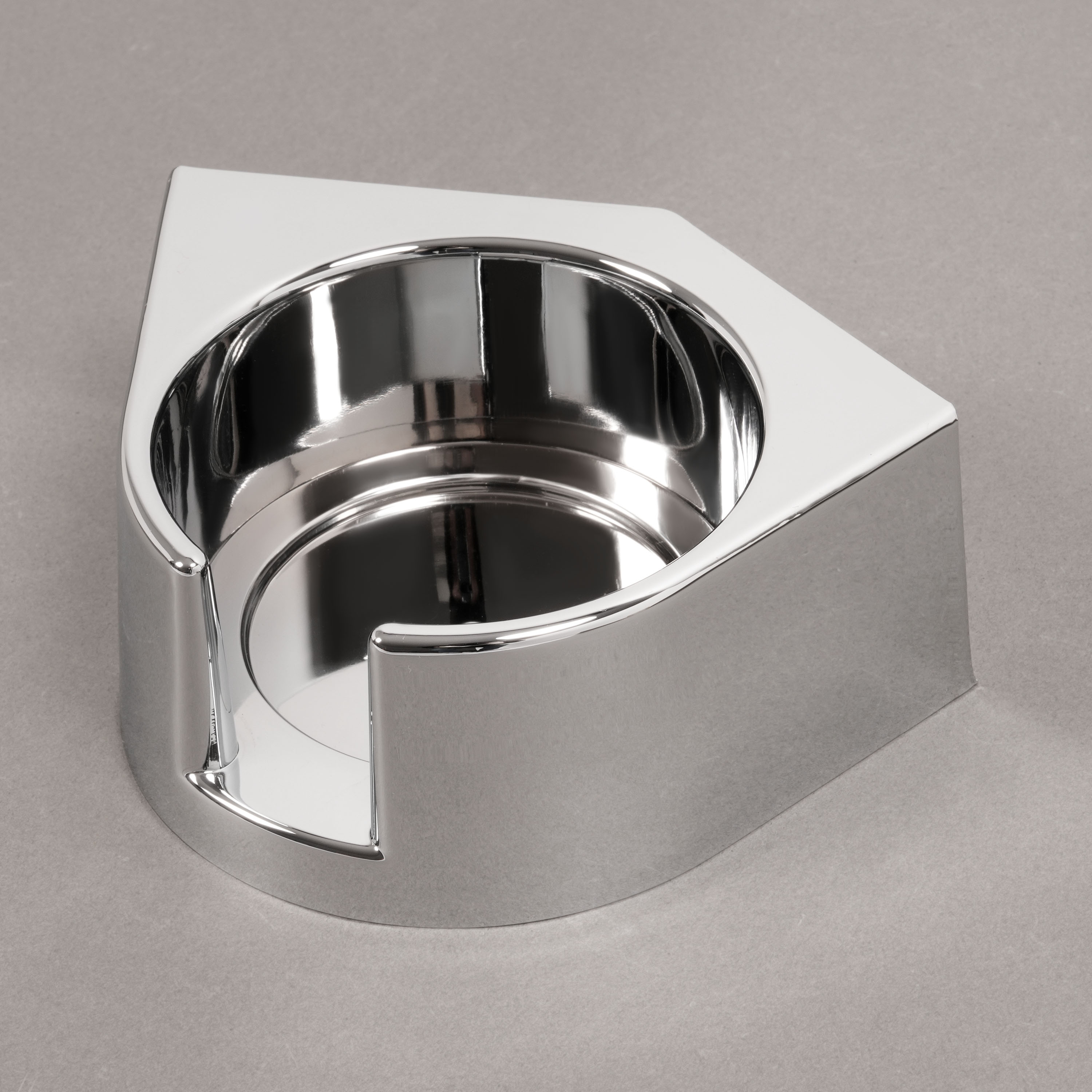 Chrome Plastic Cup Holder For Freightliner Classic/ FLD 87-10 Passenger/ Driver