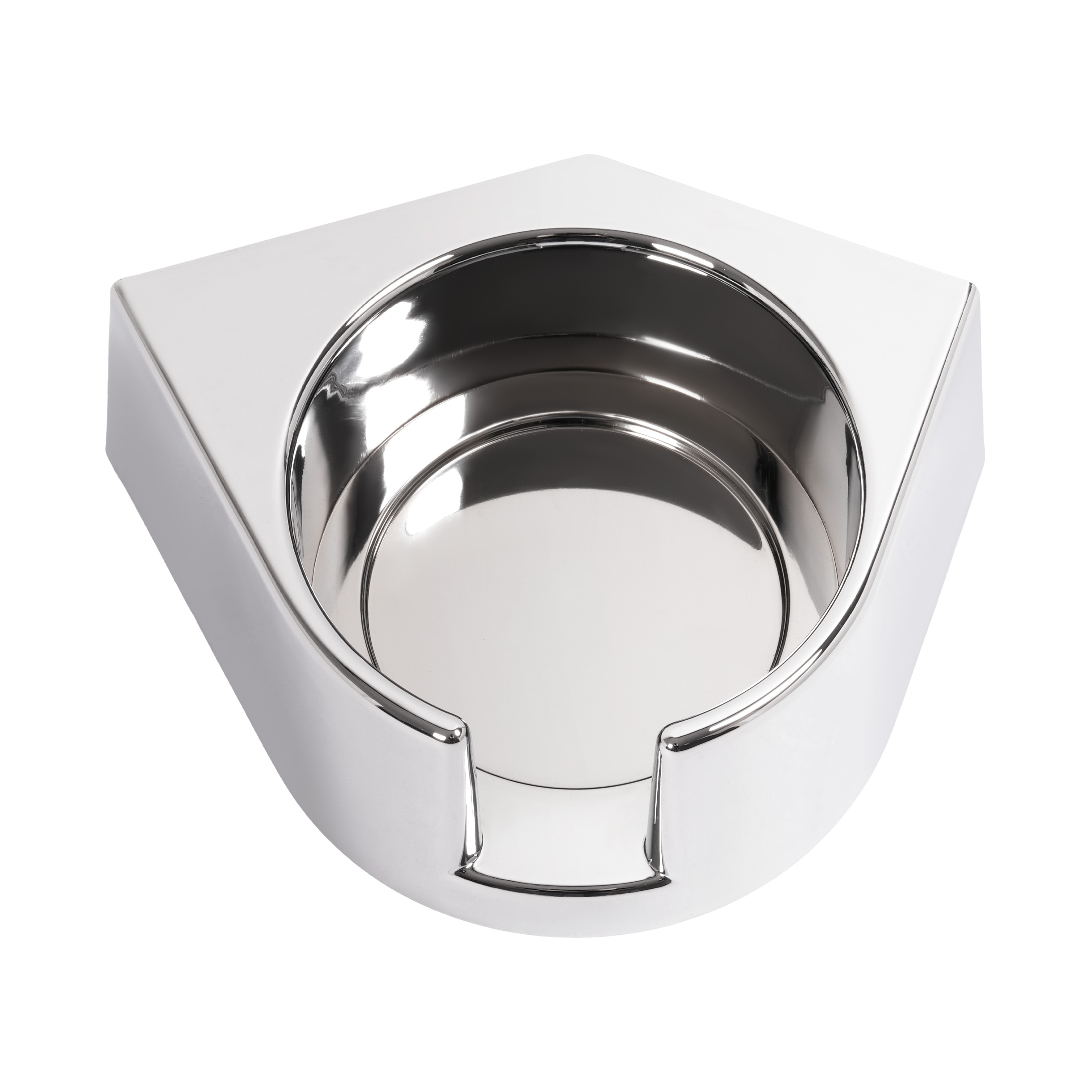 Chrome Plastic Cup Holder For Freightliner Classic/ FLD 87-10 Passenger/ Driver