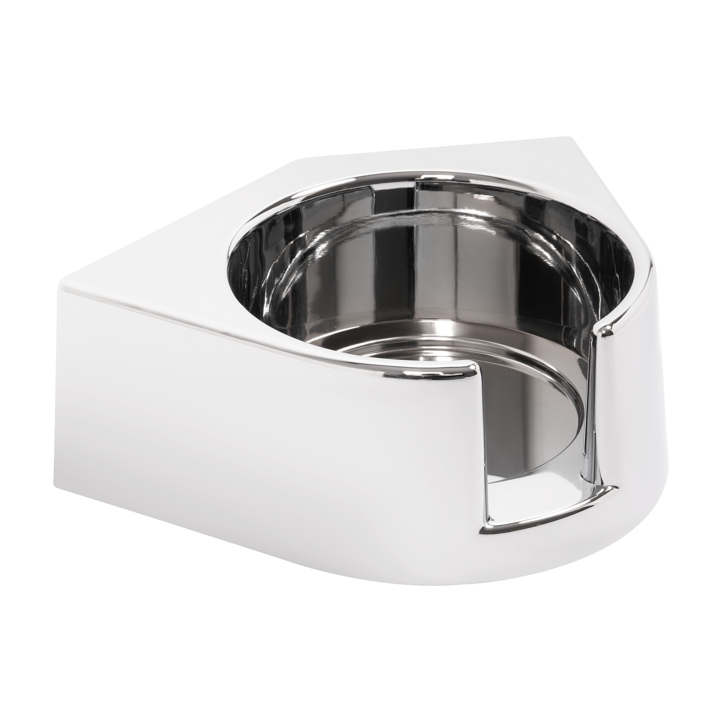 Chrome Plastic Cup Holder For Freightliner Classic/ FLD 87-10 Passenger/ Driver