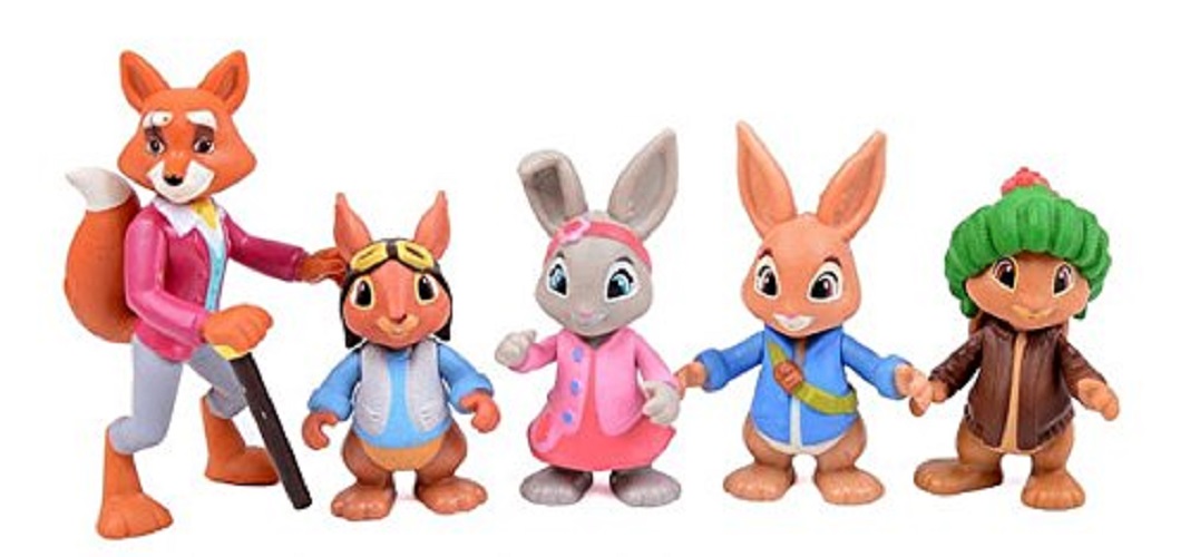 peter rabbit action figures
