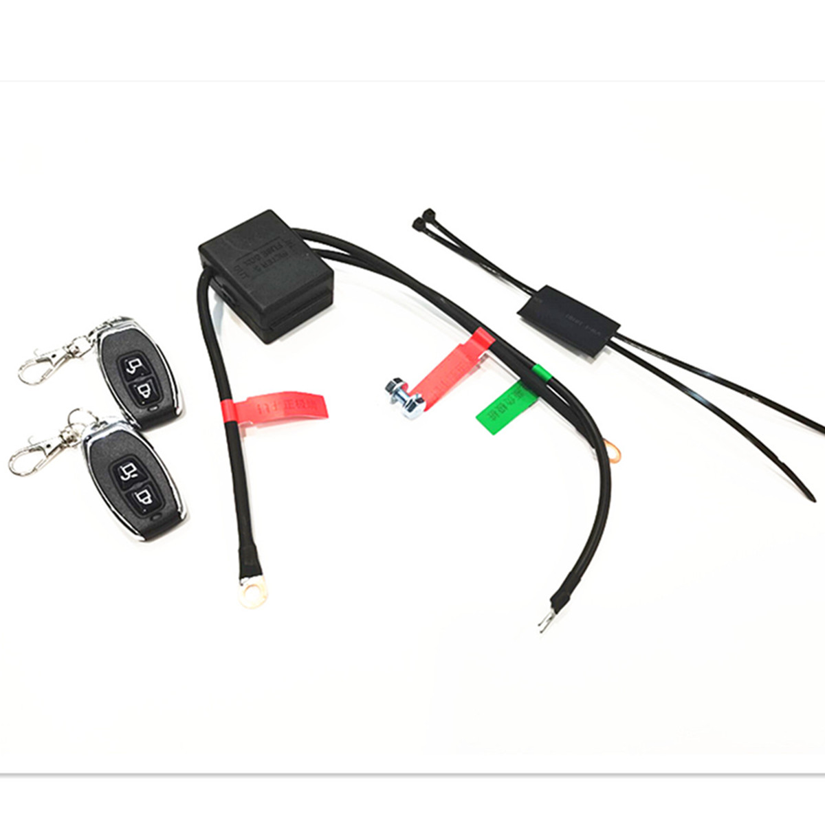 Motorcycle 12V Battery Disconnect CutOff Isolator Master Kill Switch+Dual  Remote