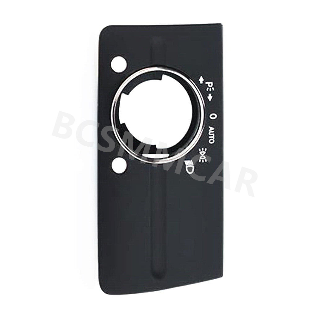 Car Headlight Switch Panel Cover Trim For Mercedes E-Class W211 2003-2008 - Black