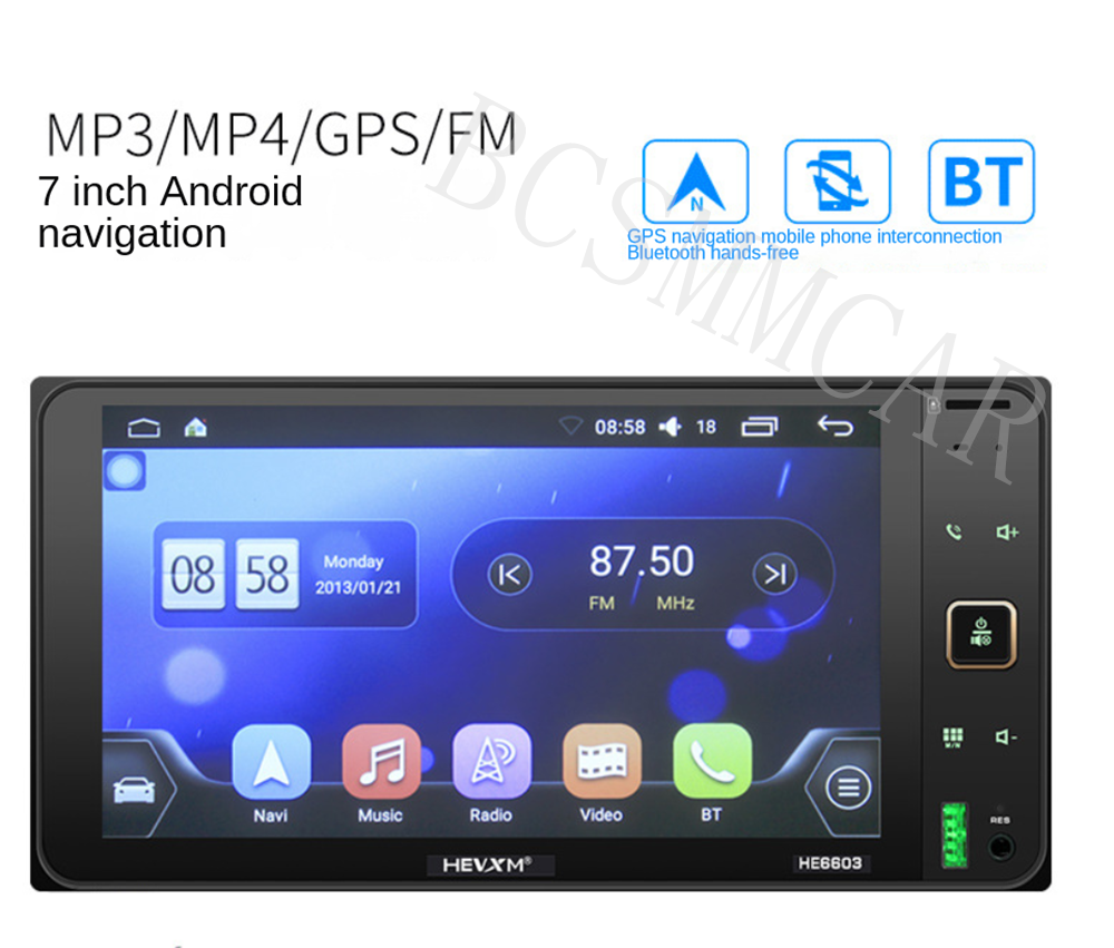 Fit for Toyota Hiace 2009-2014 Android 11 Car Stereo Radio 7in