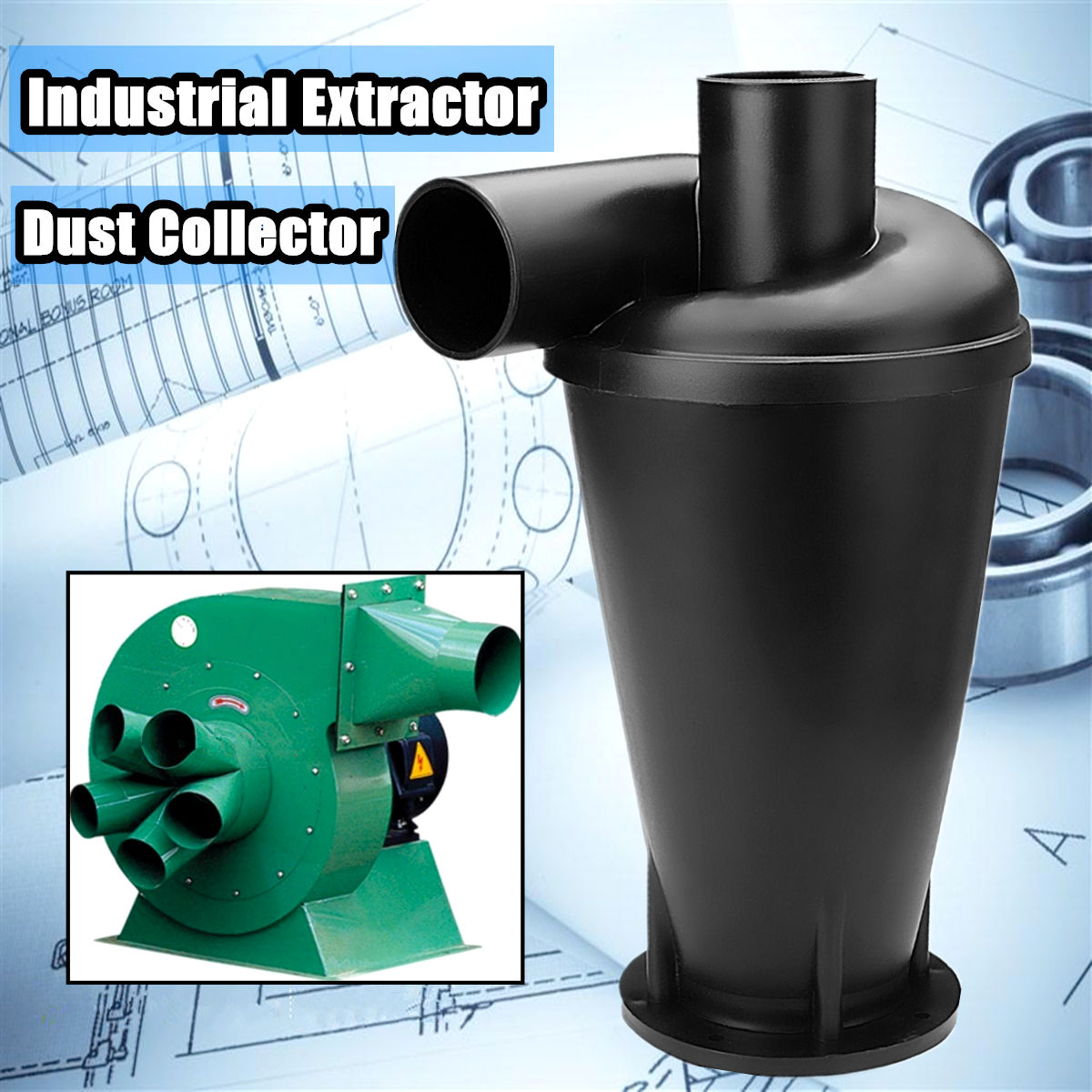 Cyclone Filter Dust Collector Woodworking For Vacuums Dust 