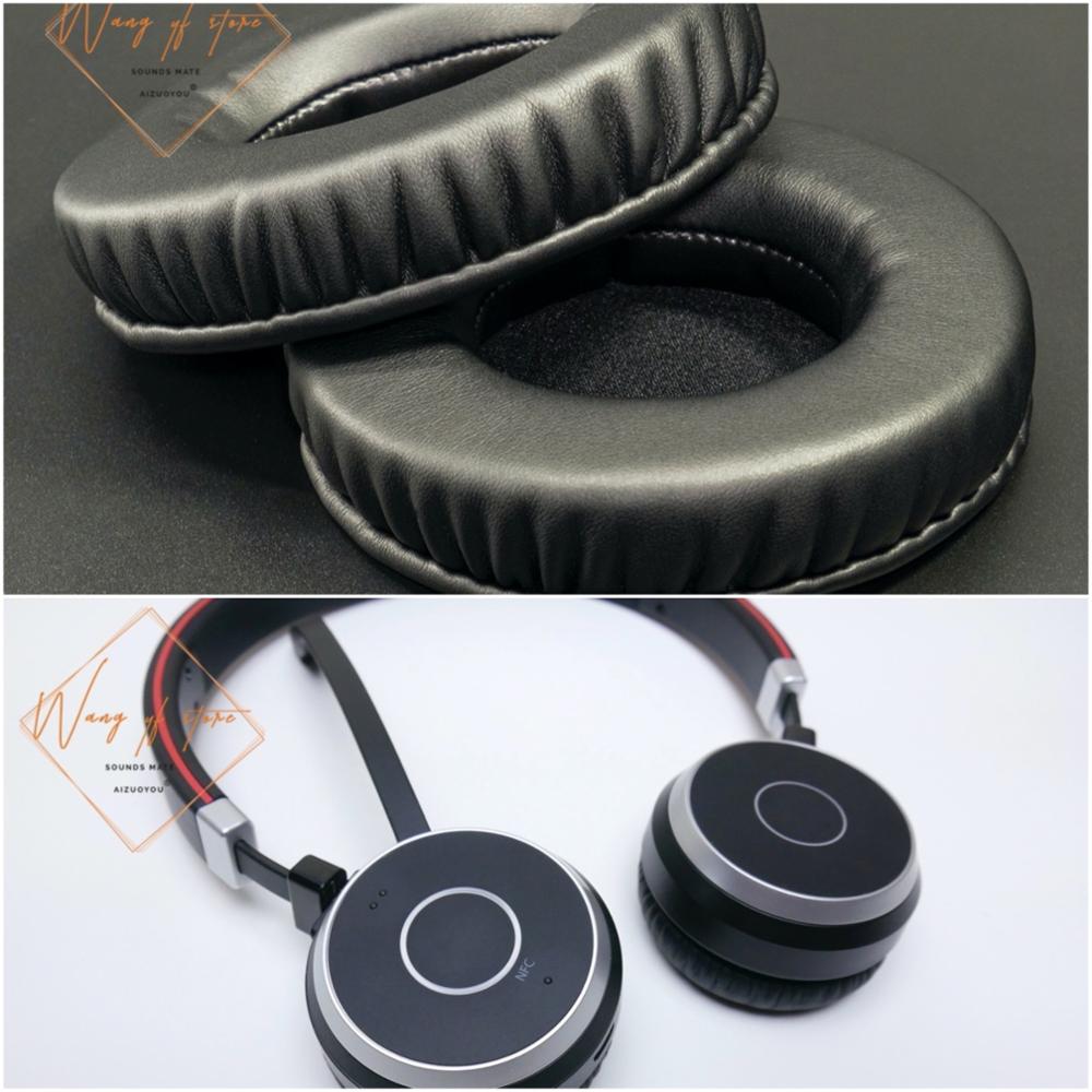 Soft Leather Ear Pads Foam Cushion EarMuff For Jabra Evolve 65