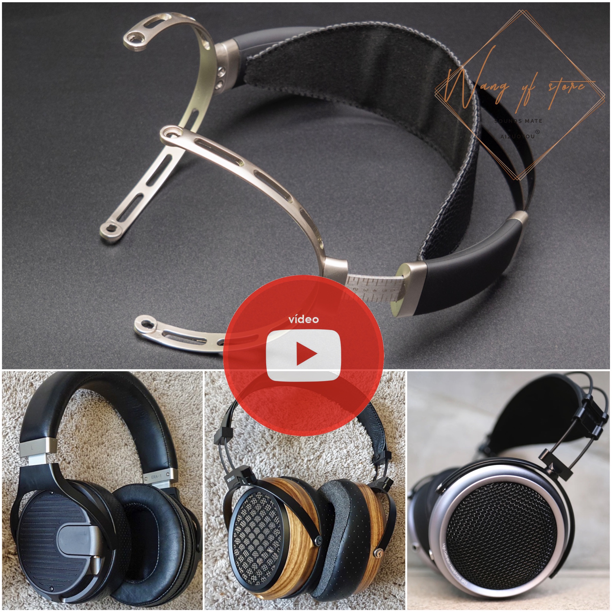 Replacement Headband For Darth Beyer V4 V7,Quad ERA-1,iBasso SR1