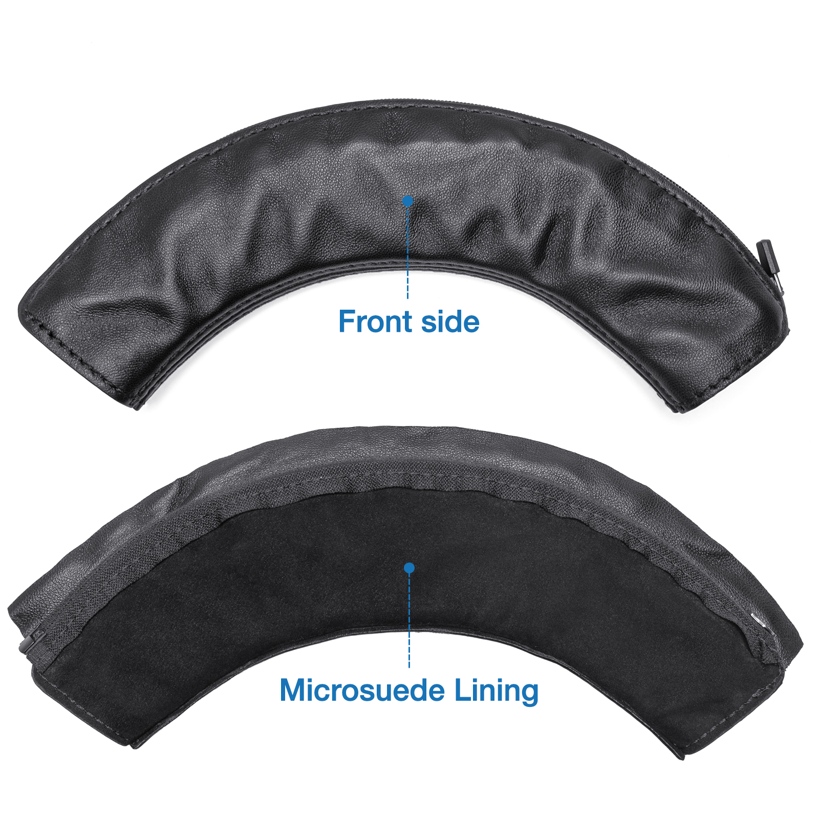 Luxury Genuine Lambskin Headband Cover For Hifiman HE400SE, HE400i 2020, Edition XS, DEVA Pro, HE-R9, HE-R10D,HE560 V4 Headphone