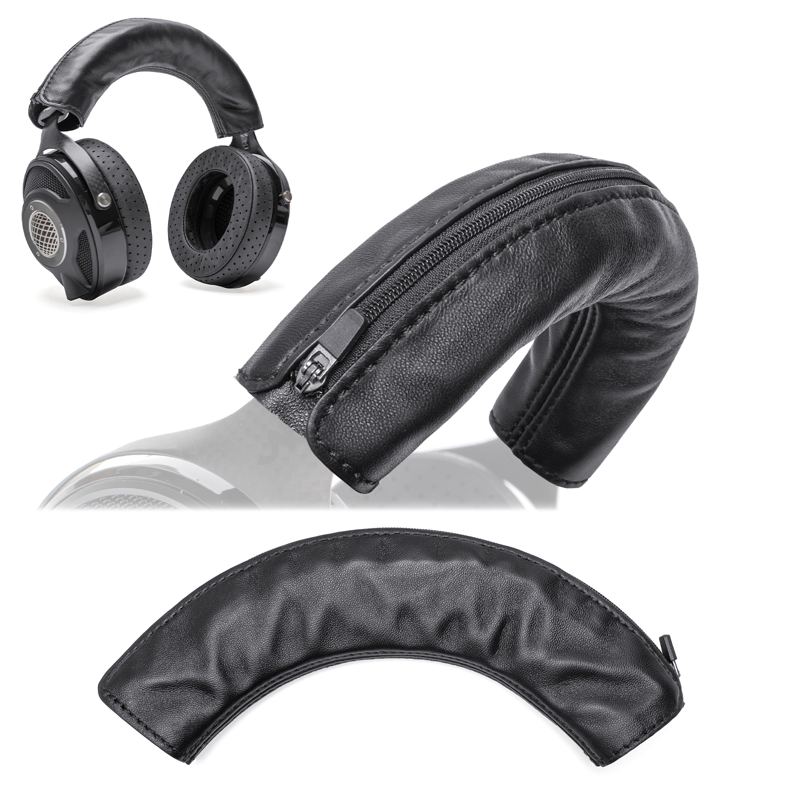 Replacement Luxury Lambskin Headband Cover For Focal Utopia, Clear MG, Stellia, Celestee, Clear Pro MG, Radiance Headphones