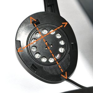 oval shape headphone foma cushion
