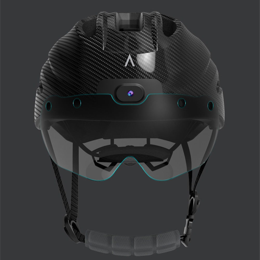 bike alert helmets Bike Helmet with Built-in Camera Alert Indicator for Bike Cycling Commuting