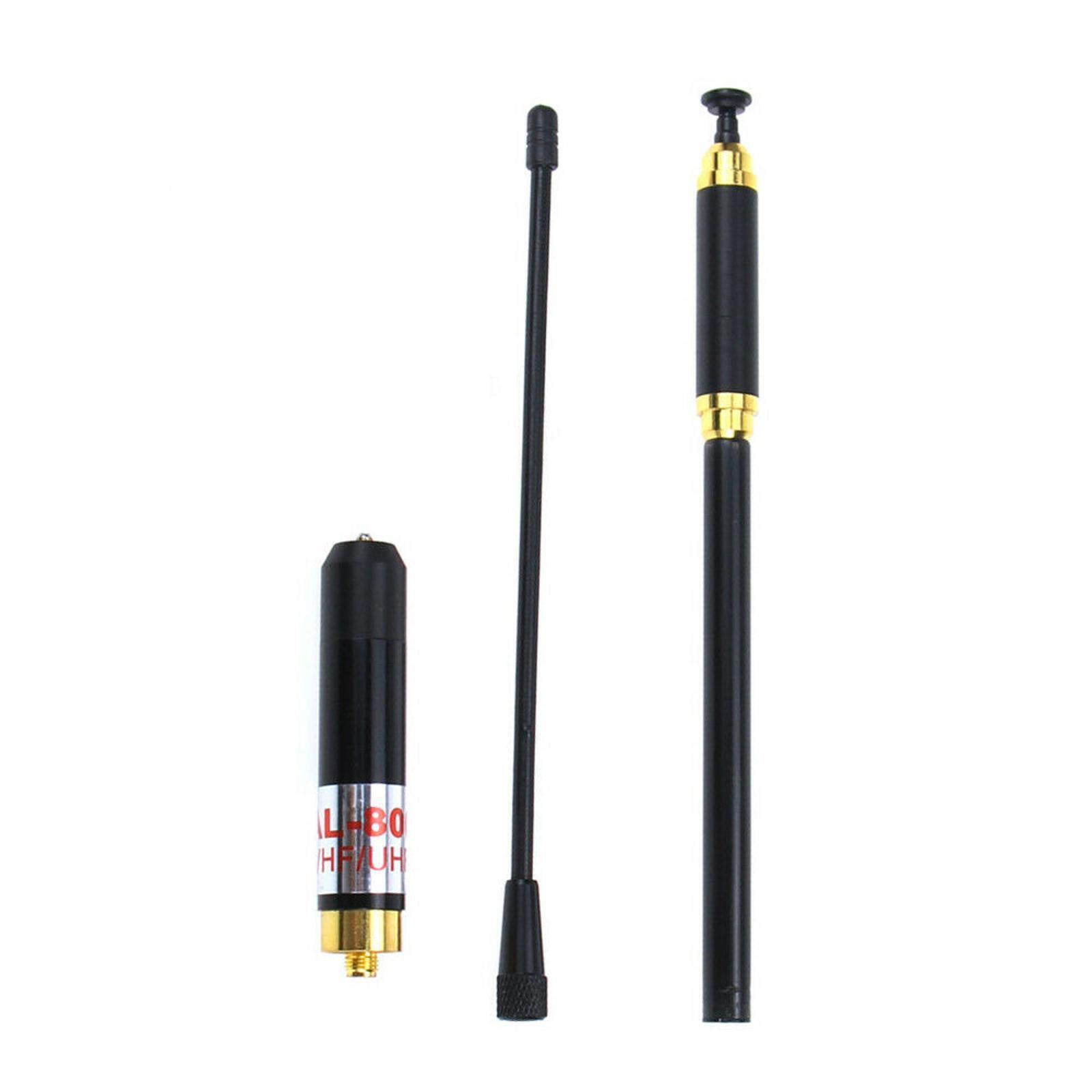 High Gain Telescopic Antenna, Dual-band, For Baofeng Walkie-talkies