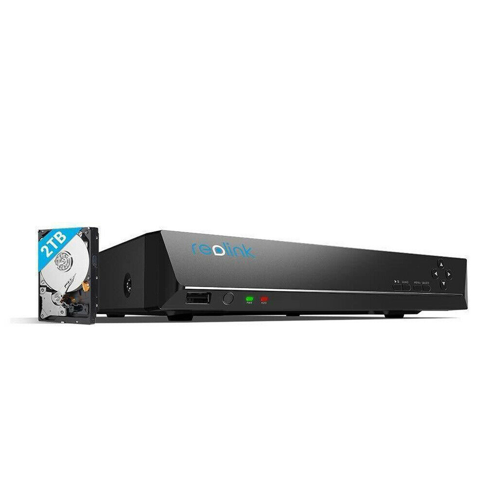 thumbnail image 2 of Hikvision H.265 8 Channel Poe 4k Network Video Recorder Nv 2 of 13